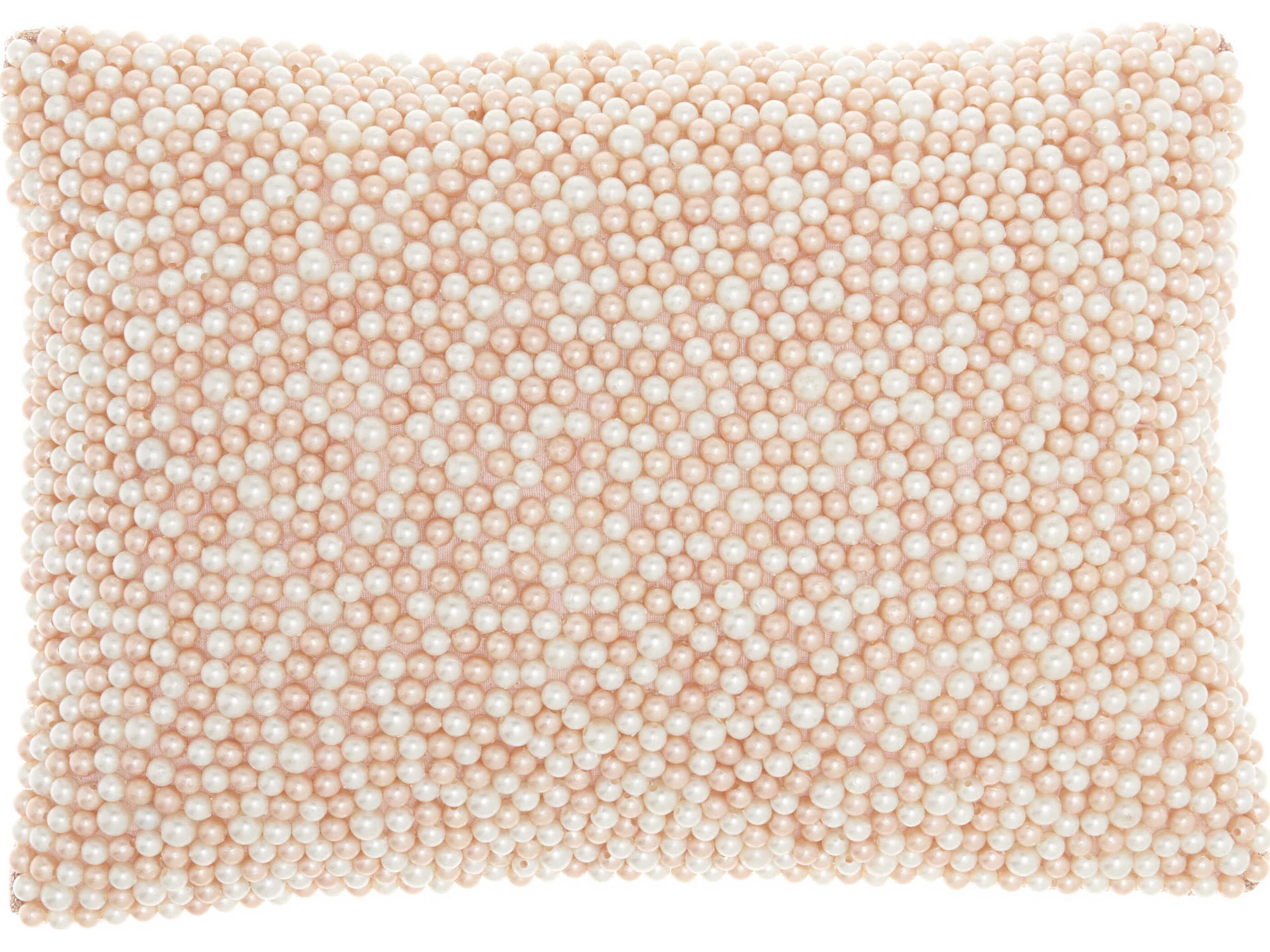 Nourison Luminescence Blush 10" x 14" Pillow