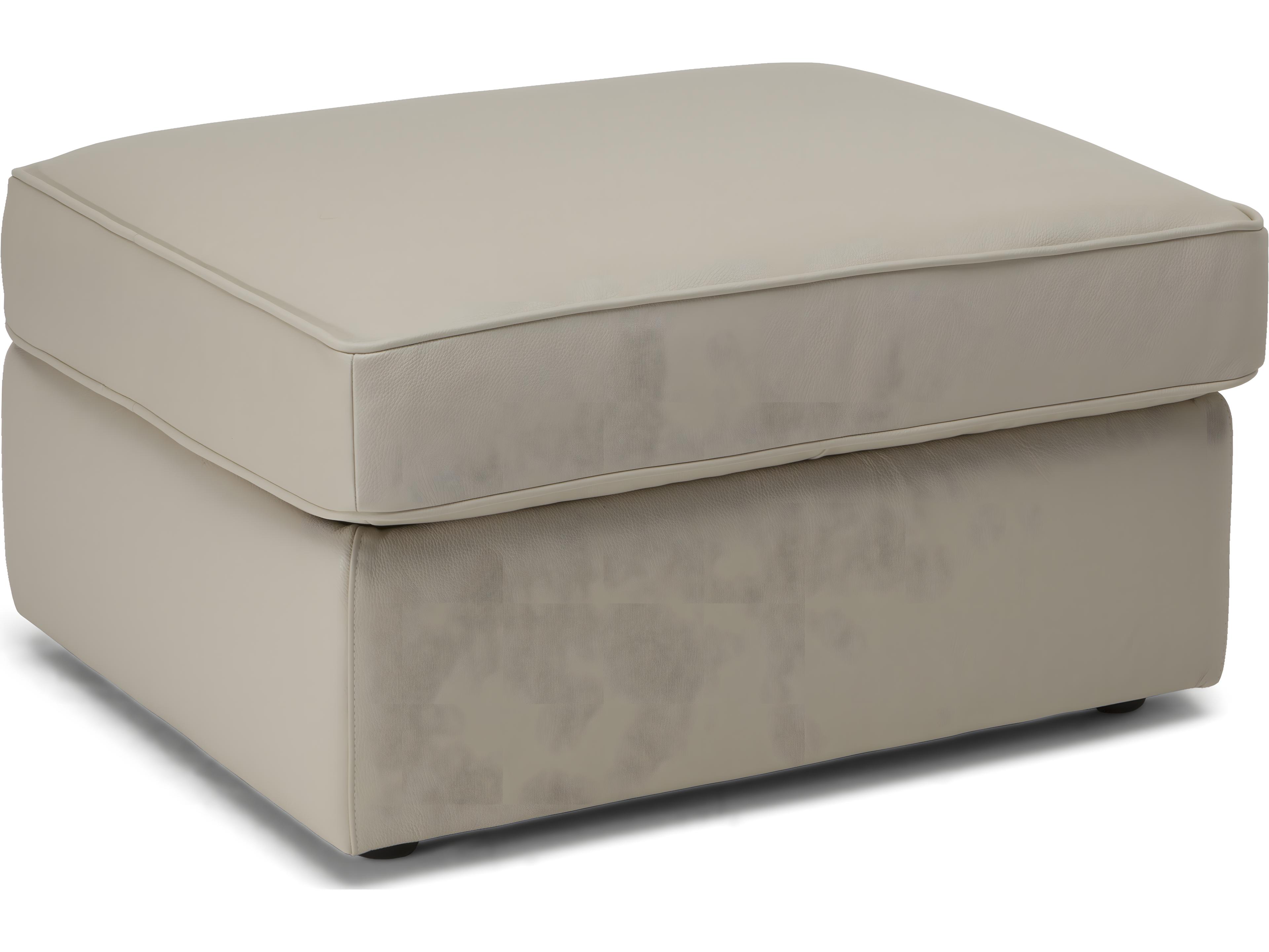 Natuzzi Editions Gaia Storage Ottoman with Castors