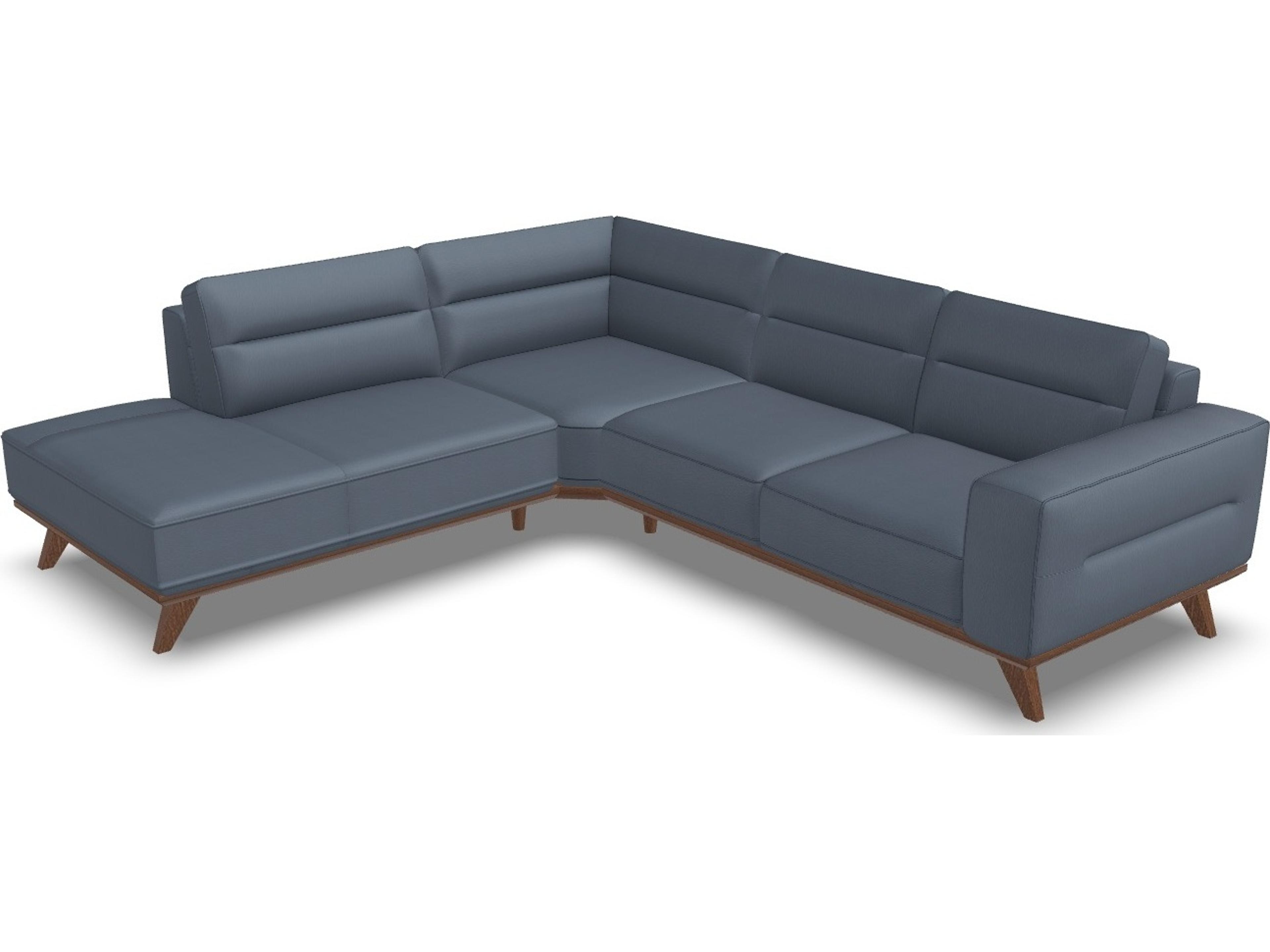 Natuzzi Editions Adrenalina Leather Sectional Sofa