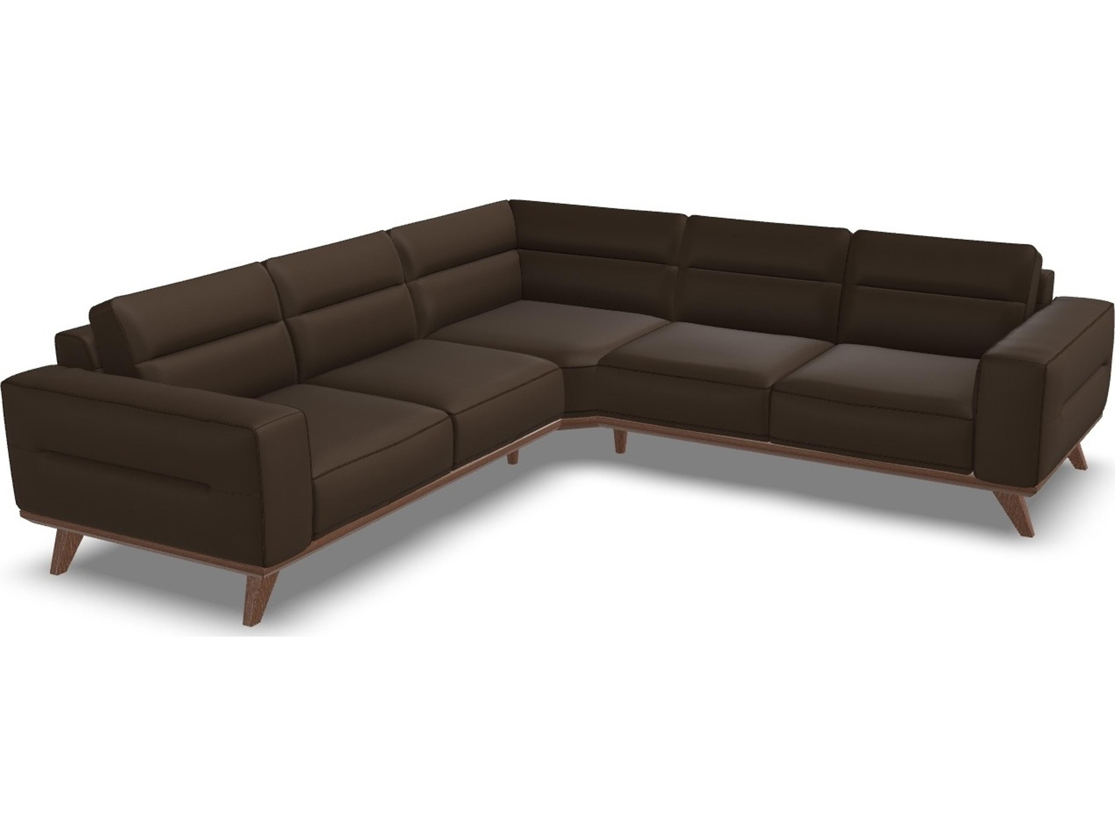 Natuzzi Editions Adrenalina Leather Sectional Sofa