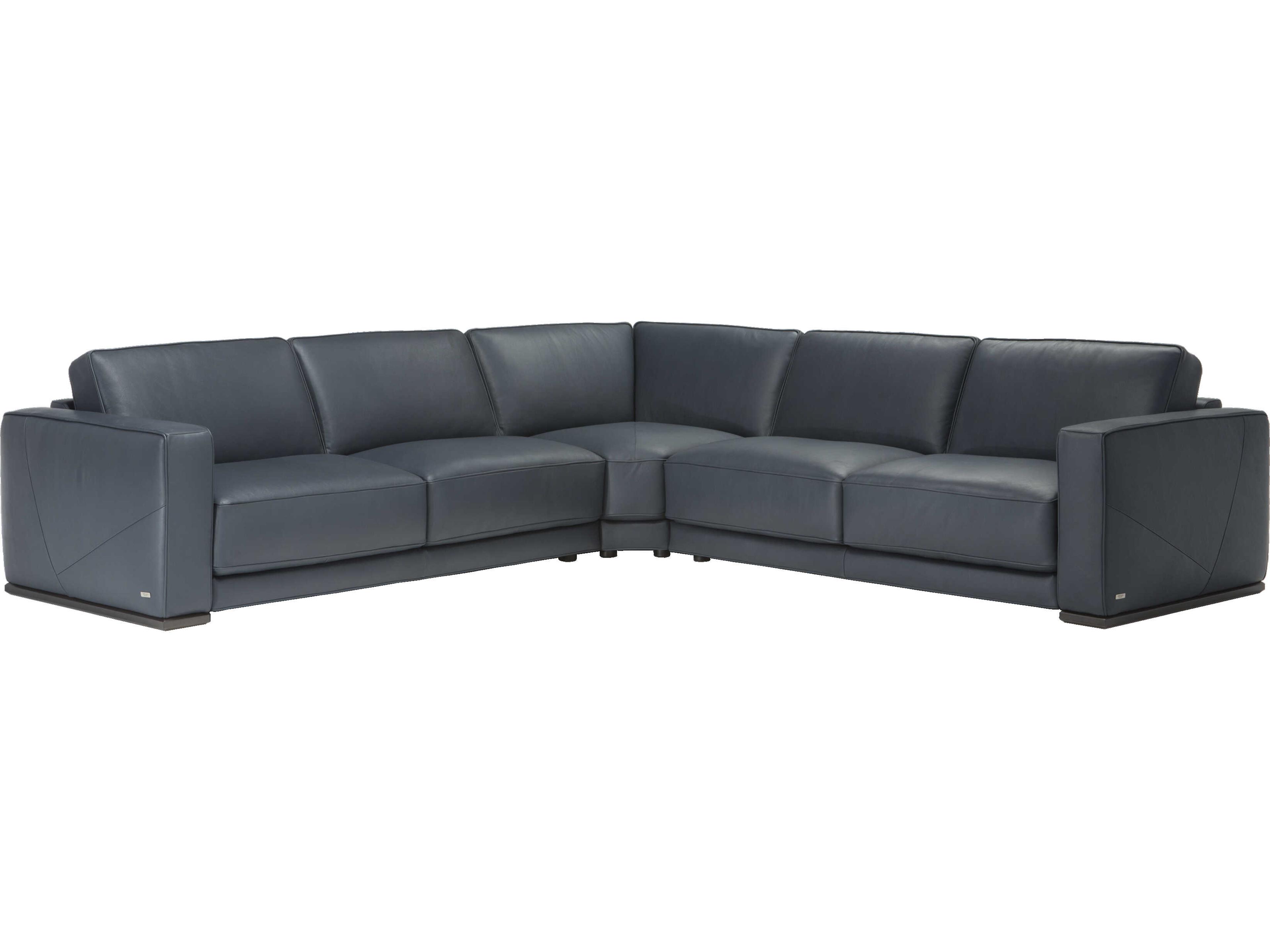 Natuzzi Editions Boston Leather Sectional Sofa