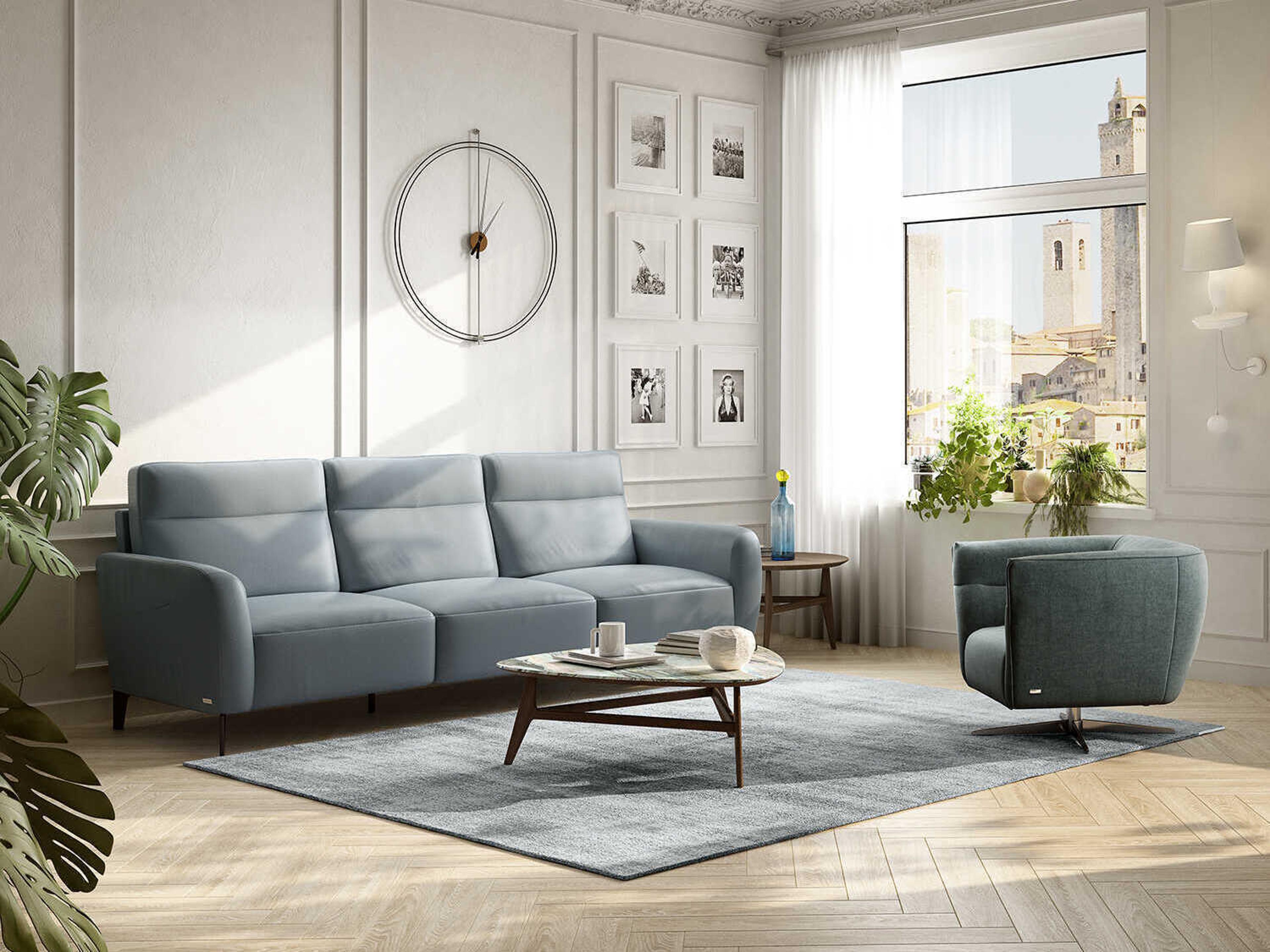 Natuzzi Editions Breeze Sofa Set