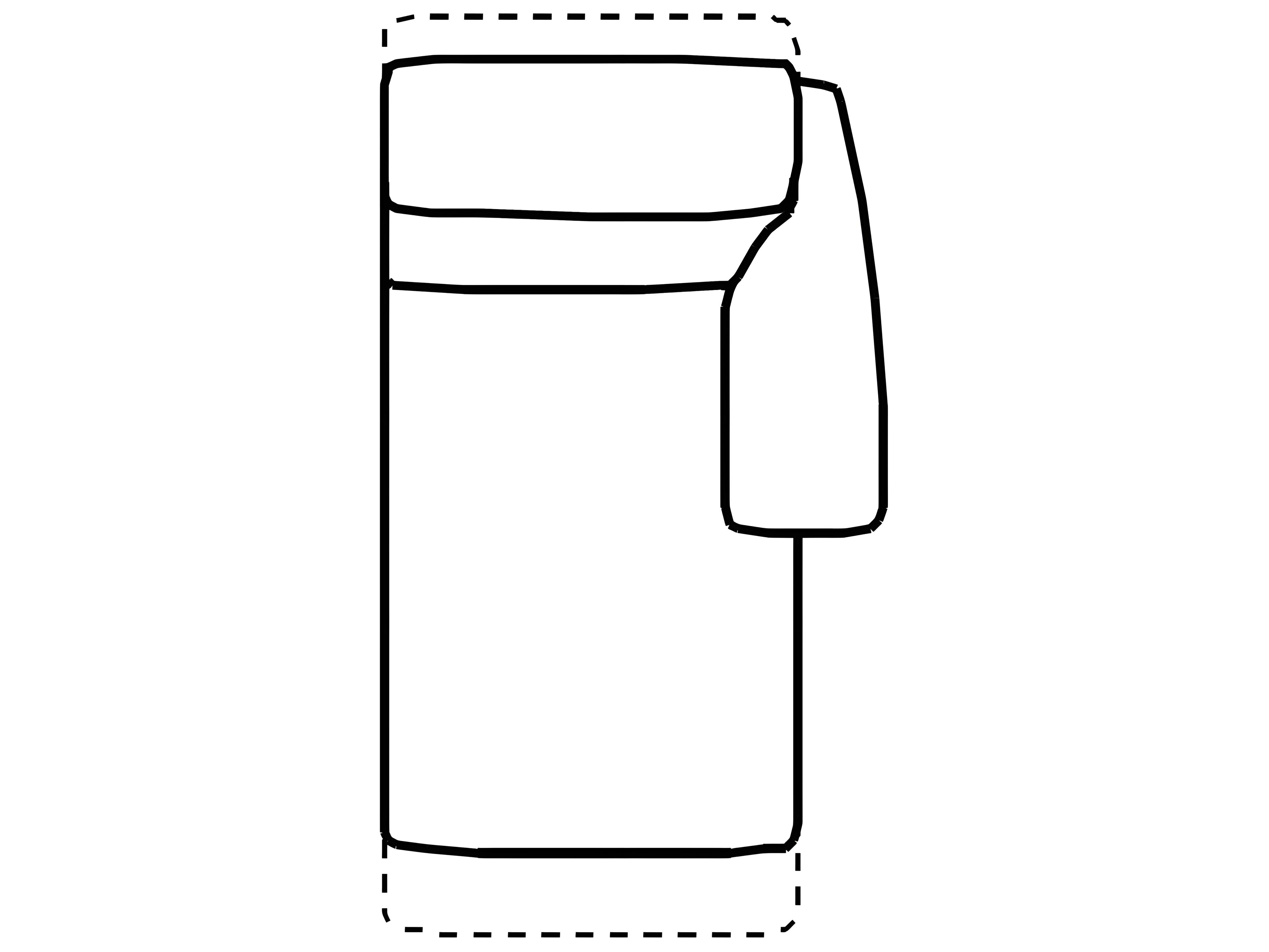 Natuzzi Editions Potenza Right Arm Facing Chaise Lounge with Electric Motion