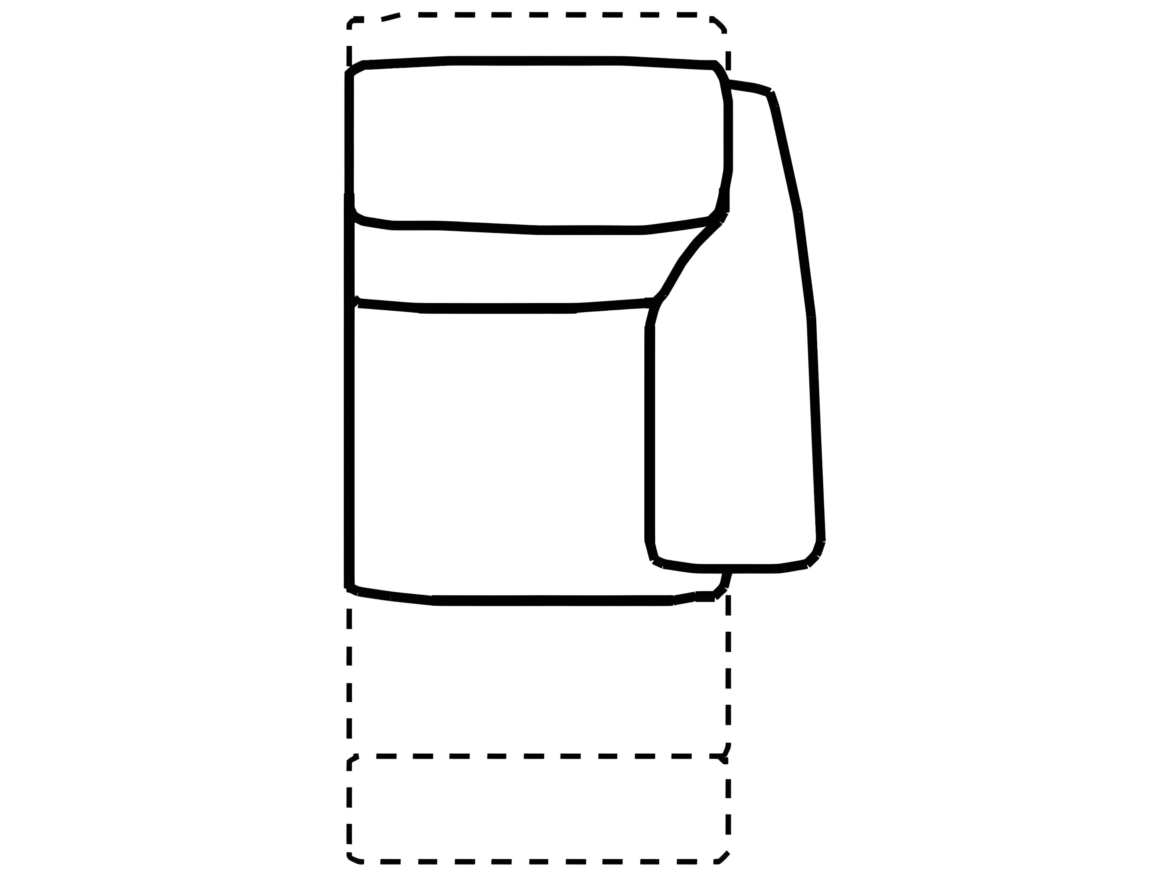 Natuzzi Editions Potenza Right Arm Facing Chair with Power Recliner