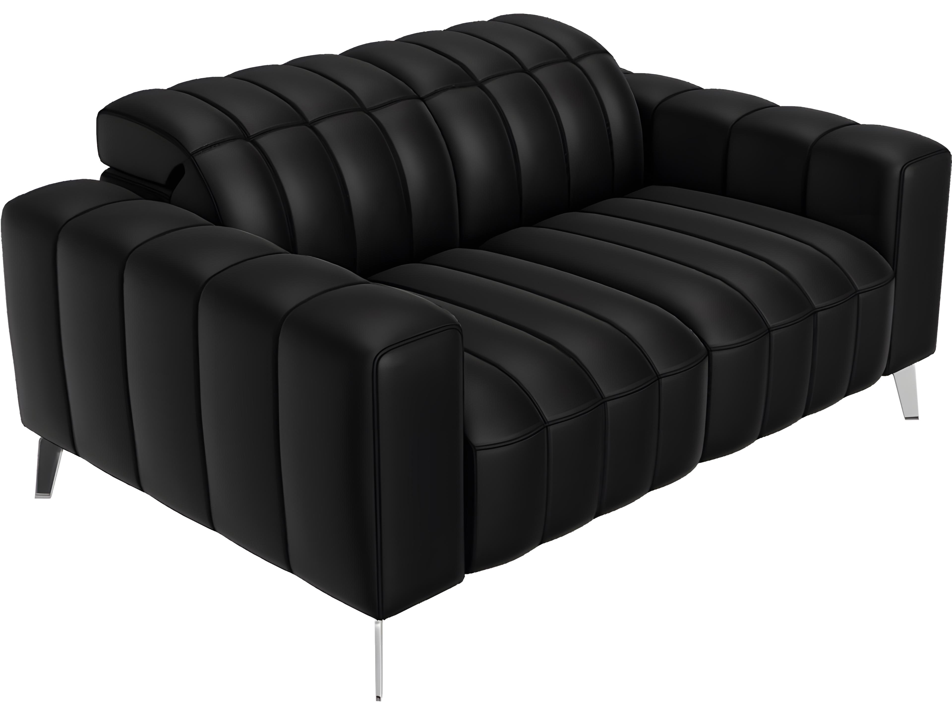 Natuzzi Editions Portento Double Reclining Loveseat and a Half