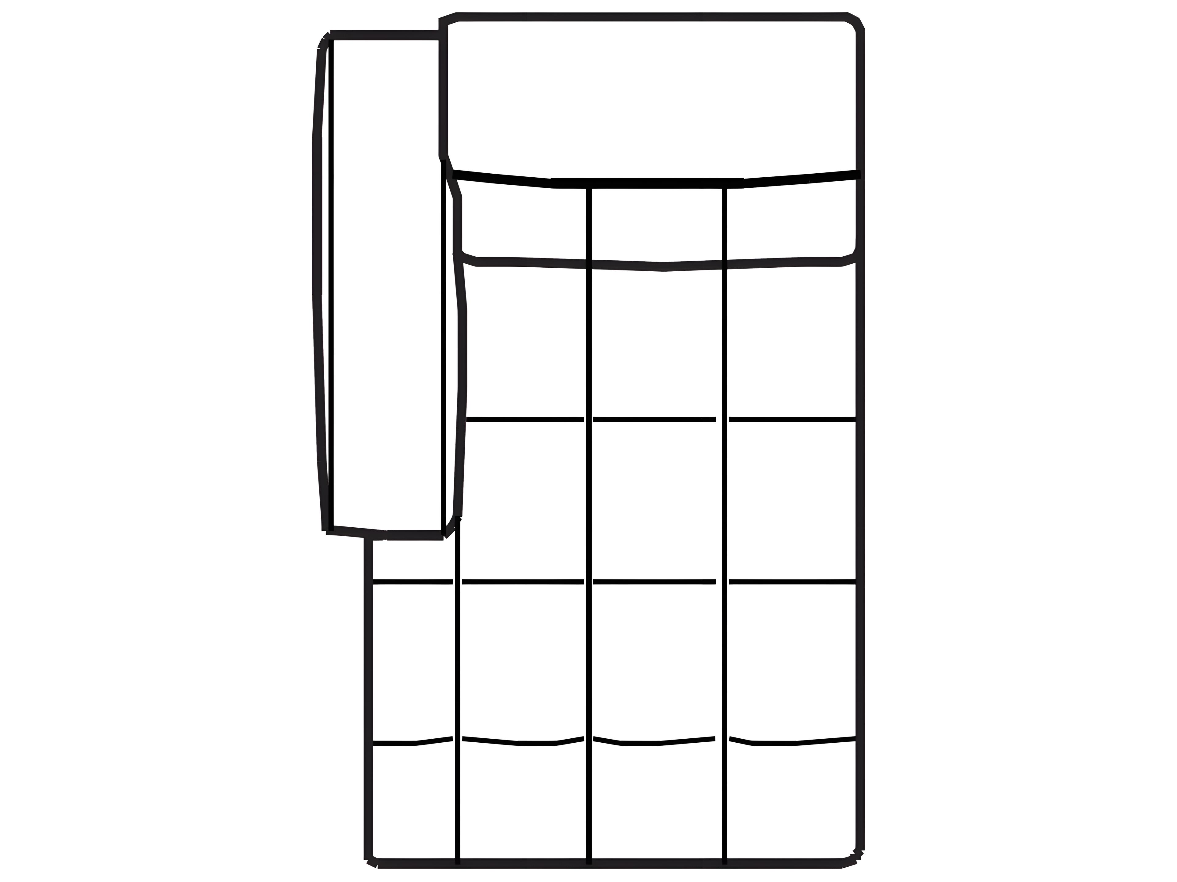 Natuzzi Editions Intenso Left Arm Facing Chaise Lounge