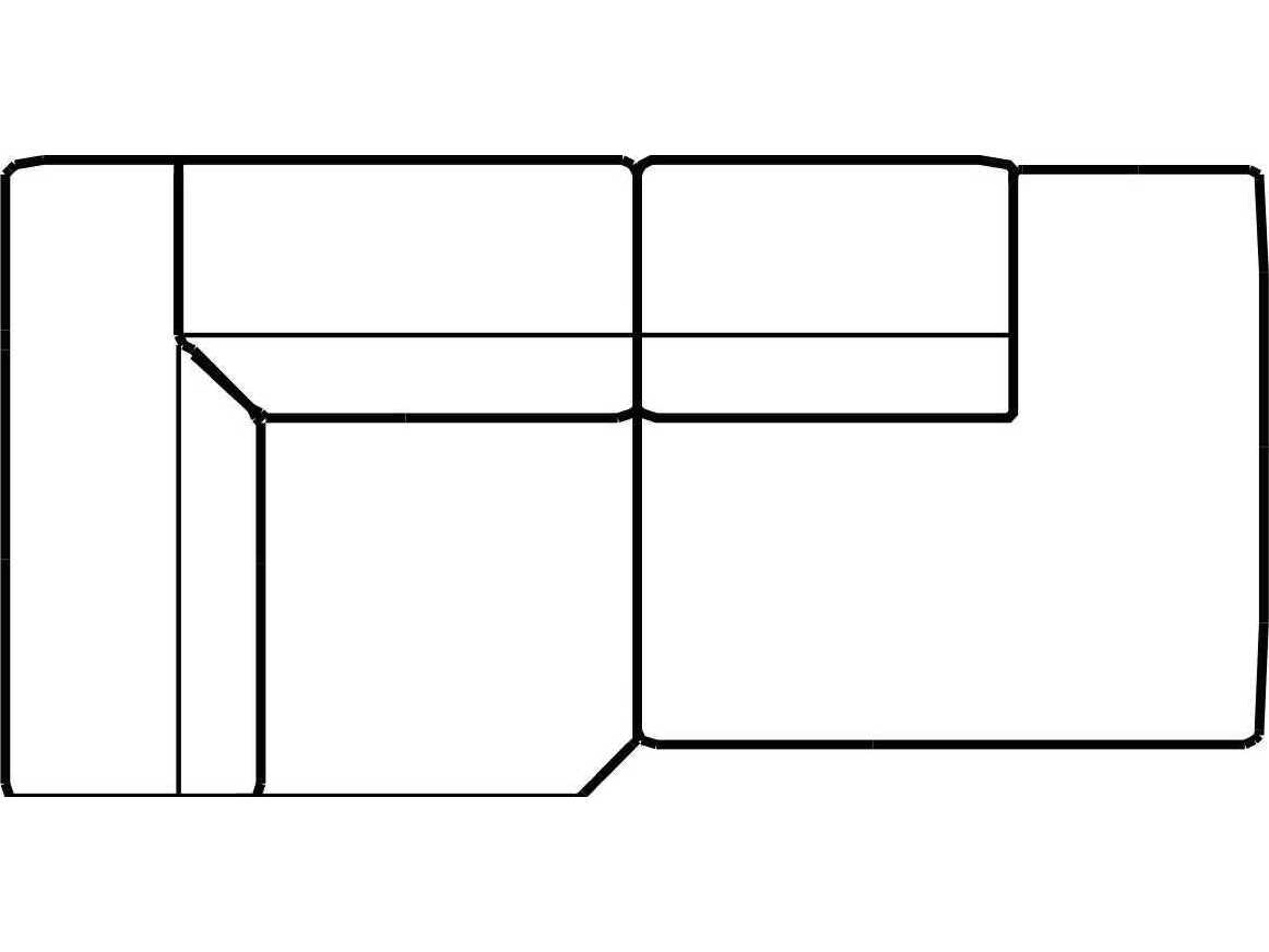 Natuzzi Editions Modus Right Terminal Corner Chair