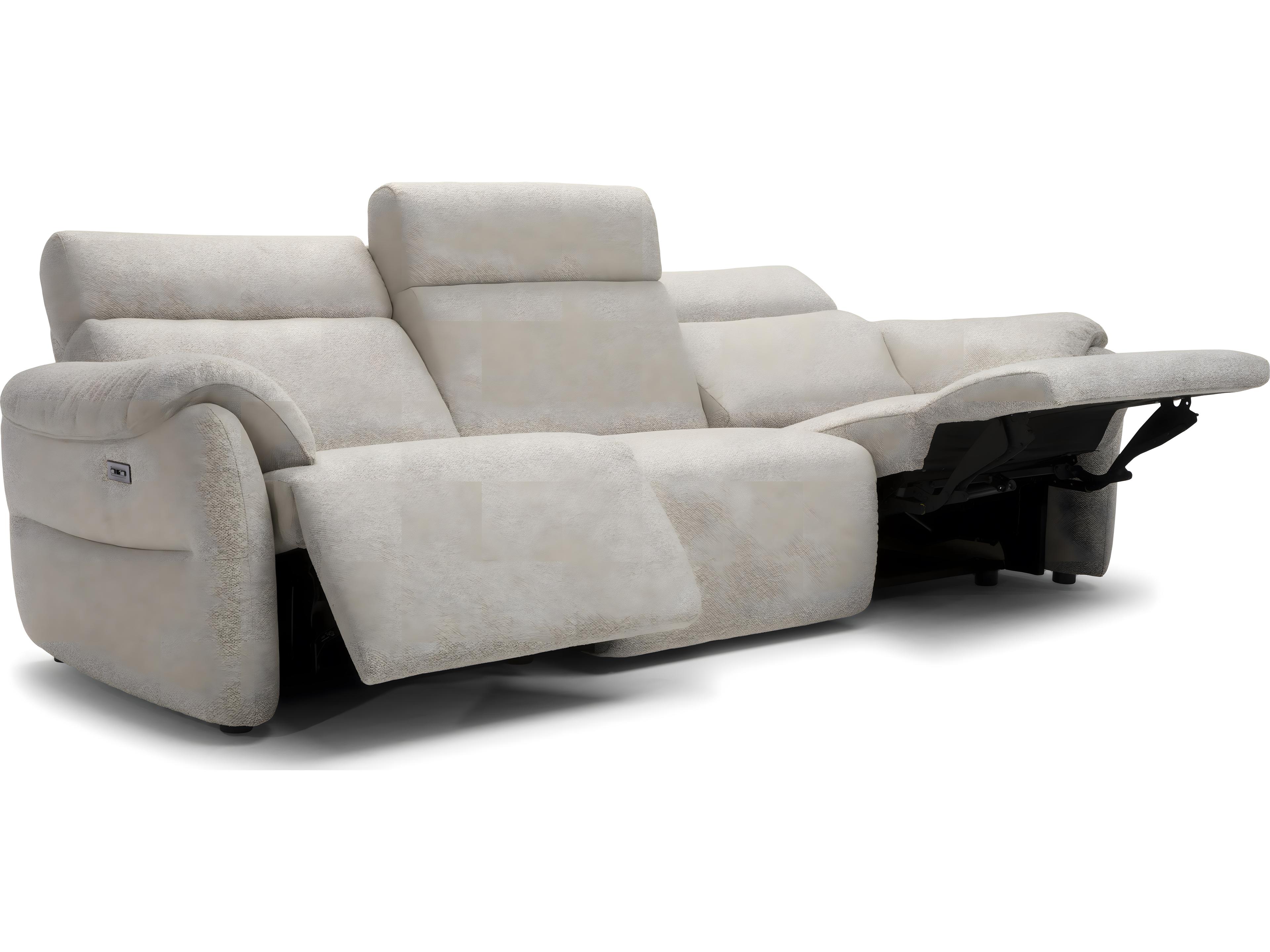 Natuzzi Editions Houston Double Reclining Sofa (Disassembled)