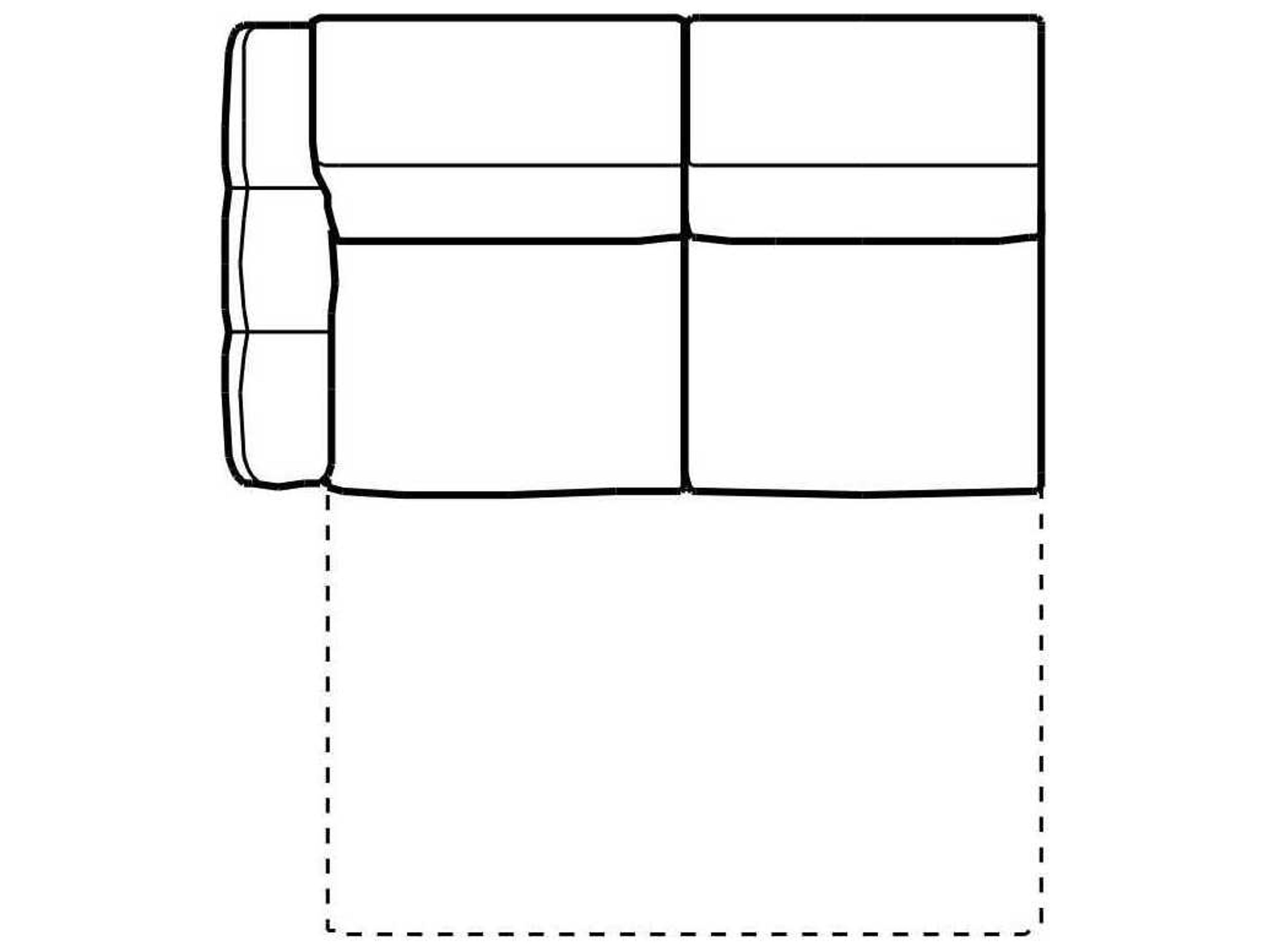 Natuzzi Editions Capri Left Arm Facing Sofa Bed