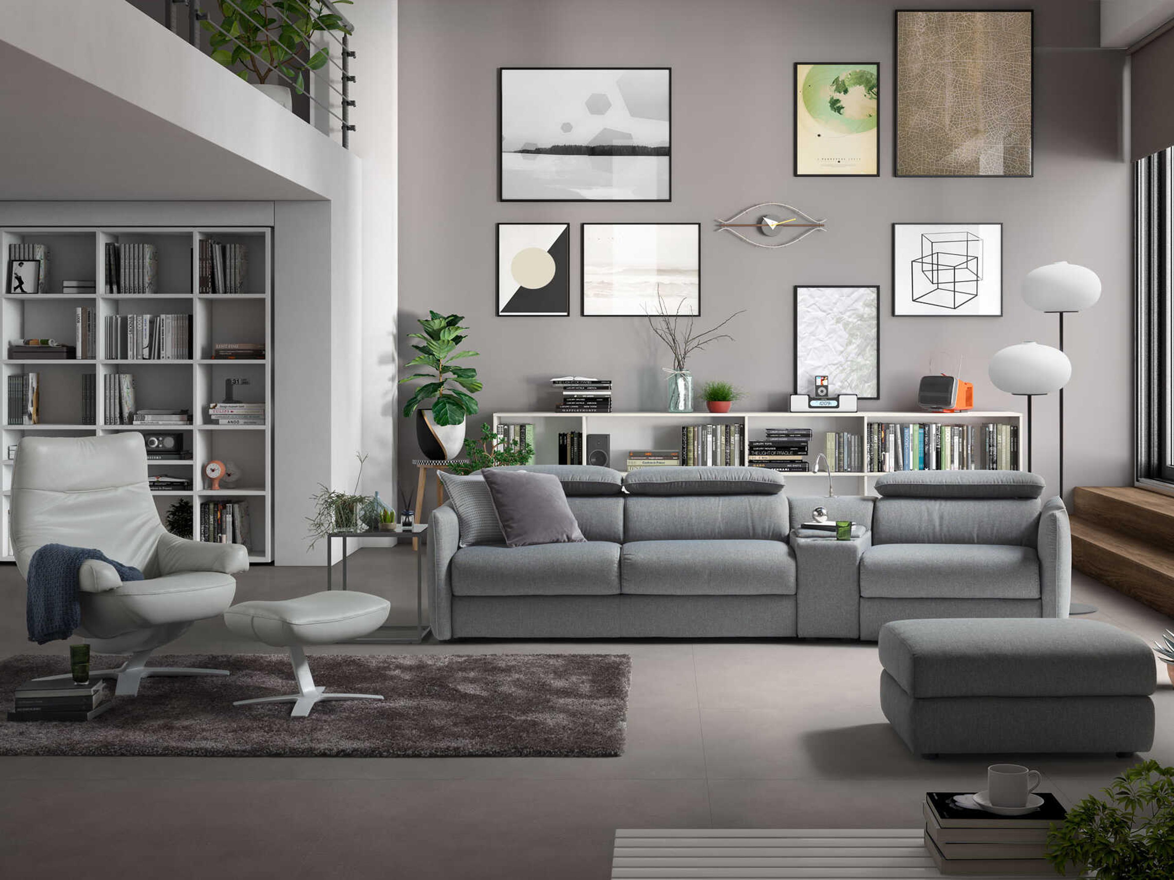 Natuzzi Editions Meraviglia Sofa Set