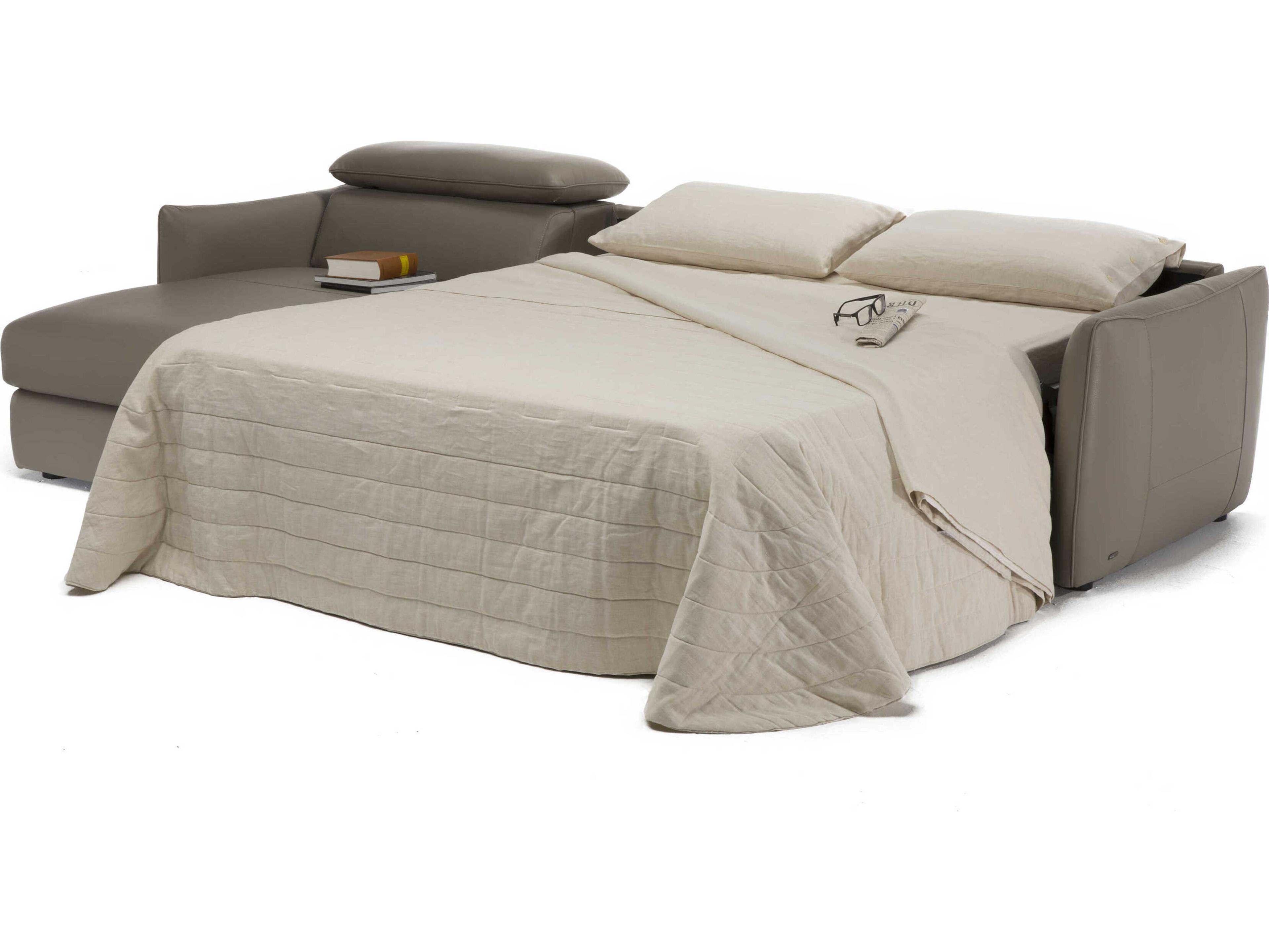 Natuzzi Editions Meraviglia Leather Sectional Sofa