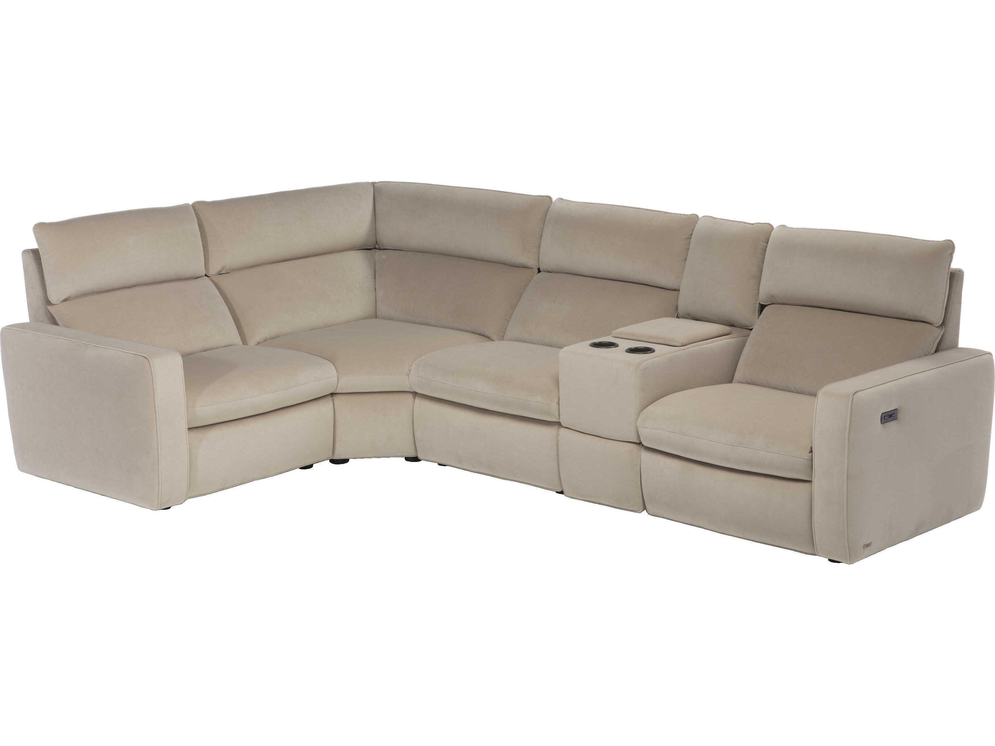 Natuzzi Editions Timoti Upholstered Sectional Sofa