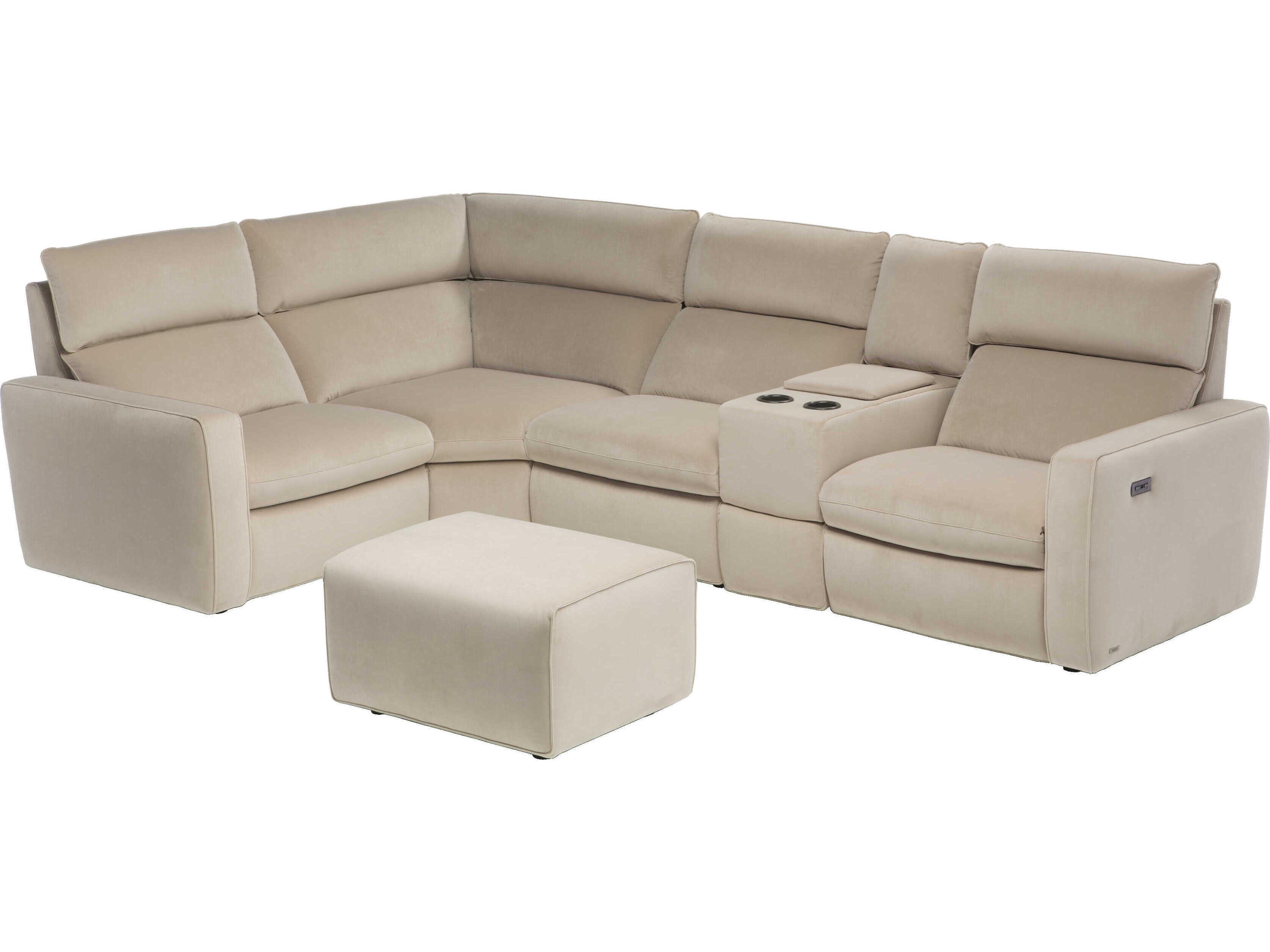 Natuzzi Editions Timoti Upholstered Sectional Sofa