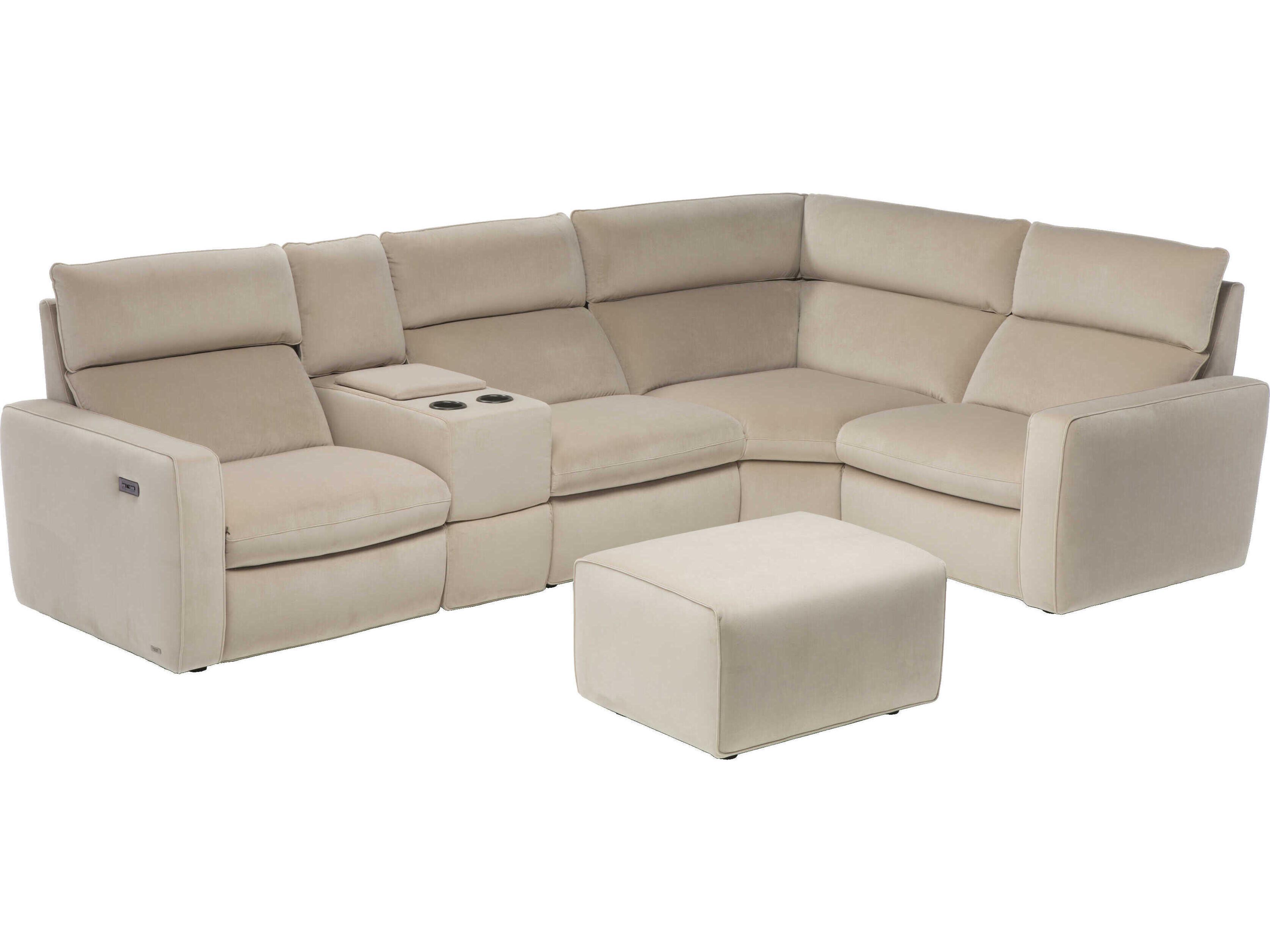 Natuzzi Editions Timoti Upholstered Sectional Sofa