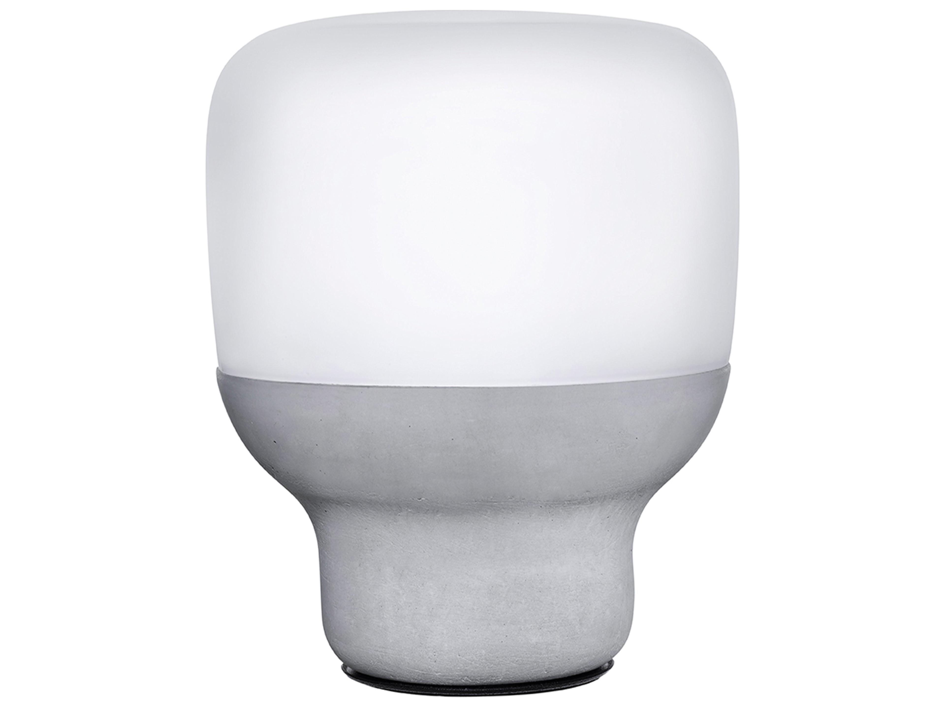 NUDE Smooth Opal White Table Lamp