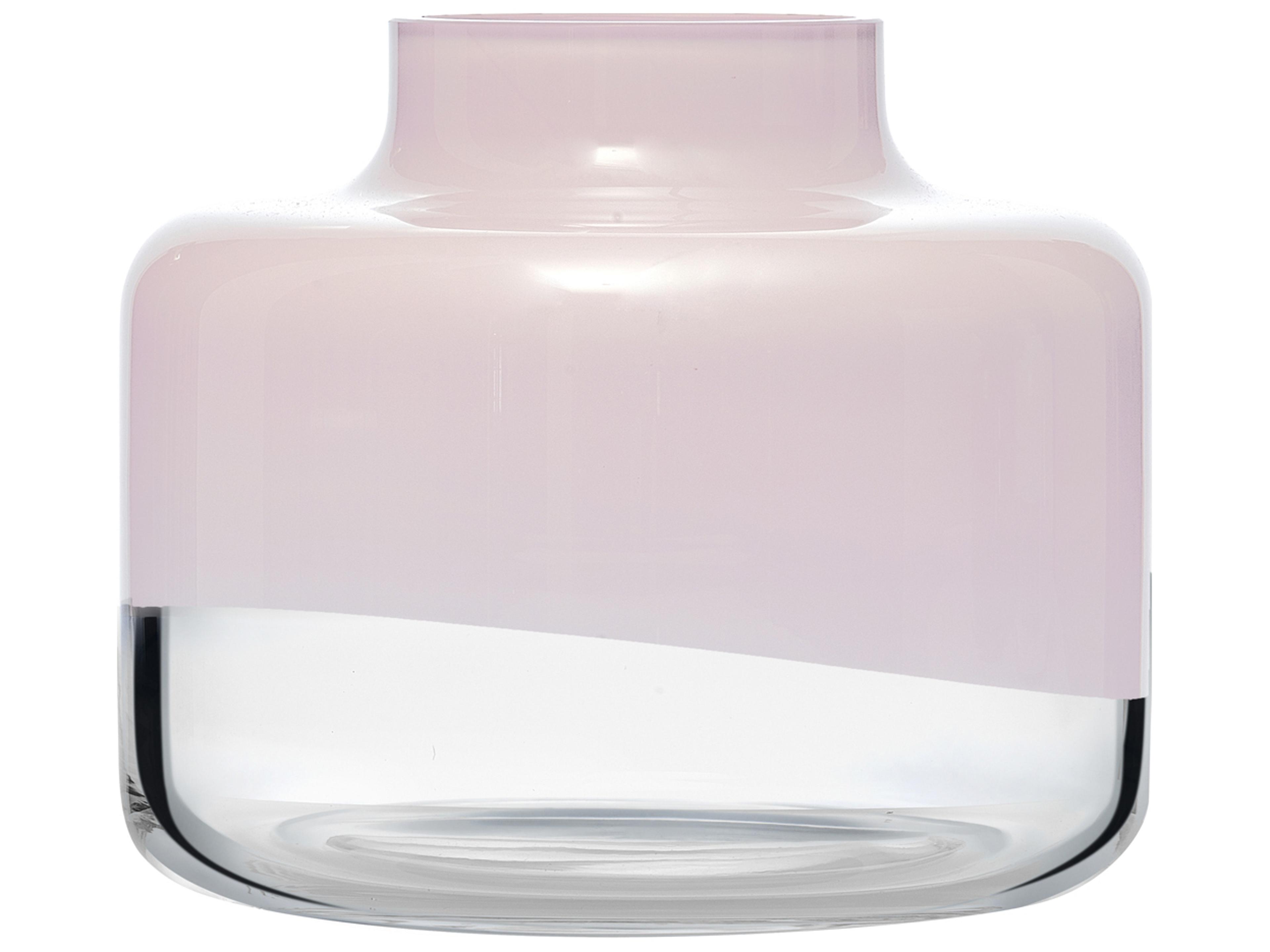NUDE Magnolia Opal Pink Clear Vase