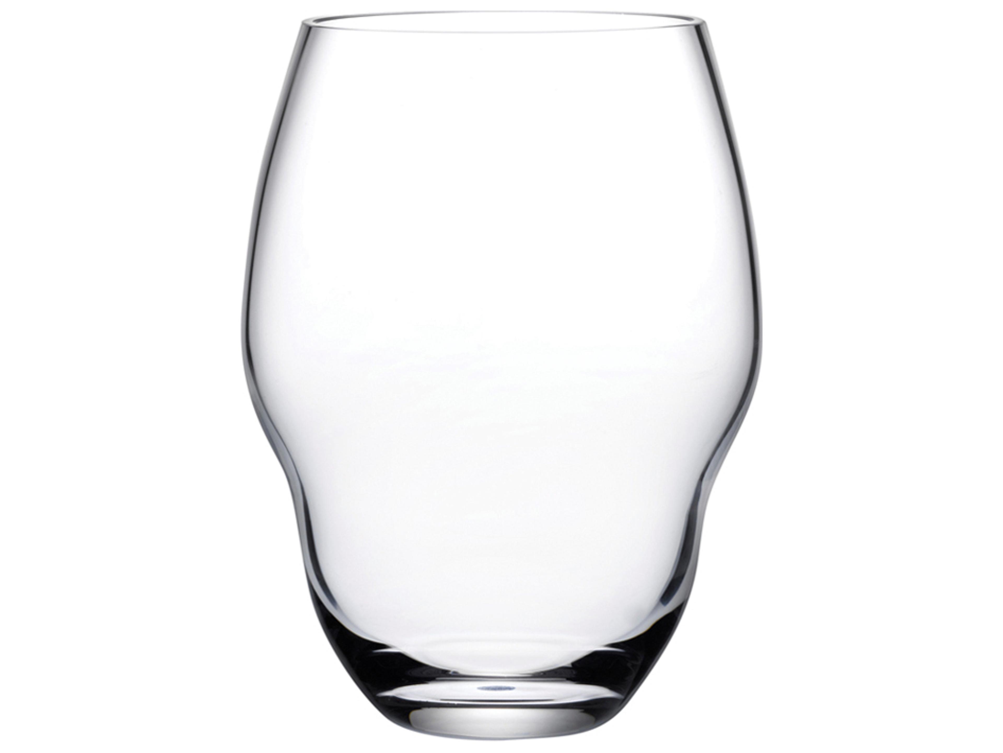 NUDE Heads Up Clear Water Glass Set of 2