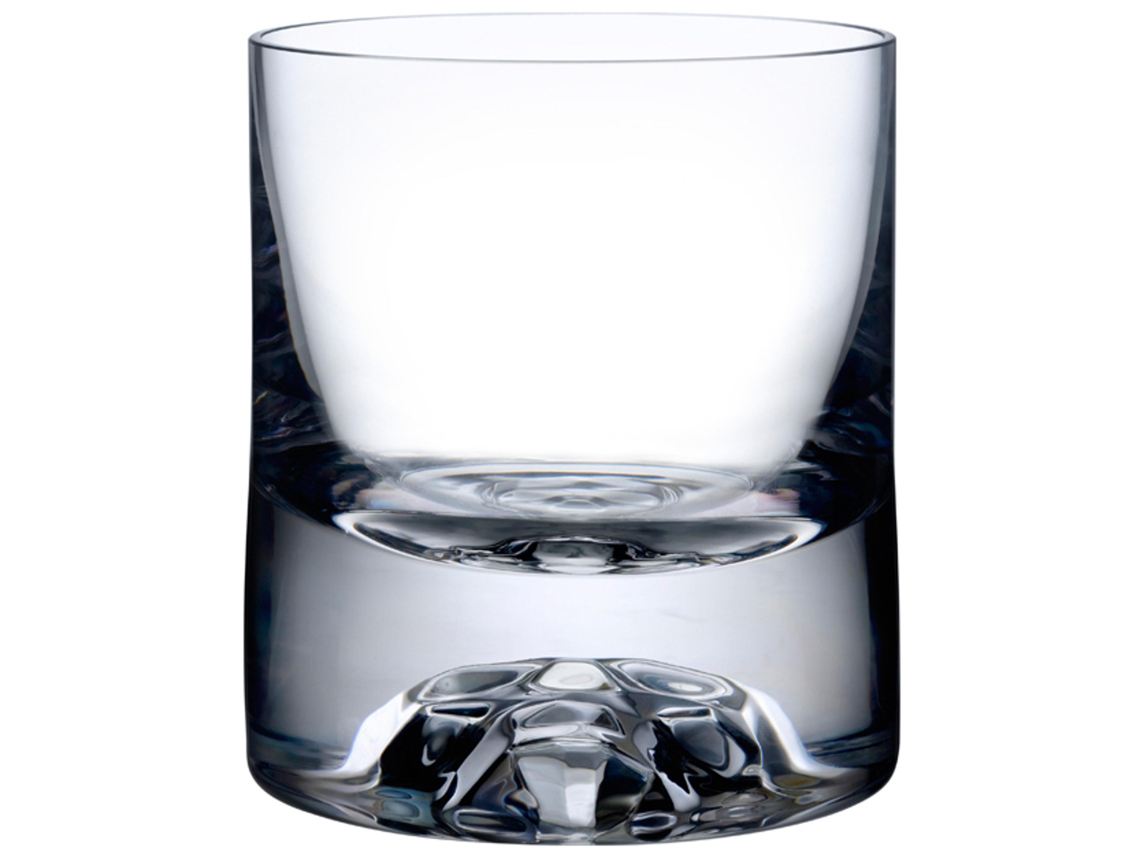 NUDE Shade Clear Whiskey Glass Set of 2