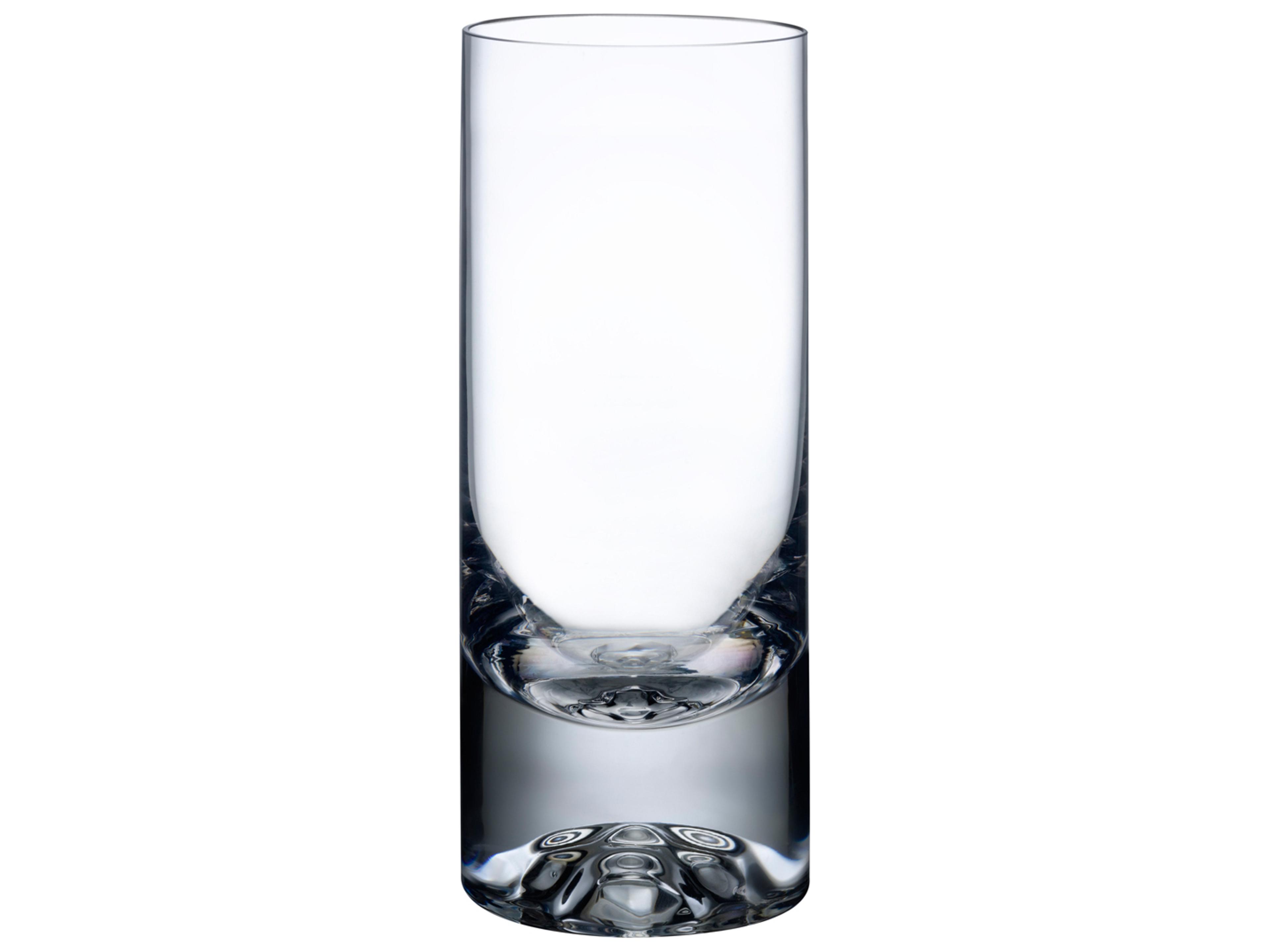 NUDE Shade Clear High Ball Glass Set of 4