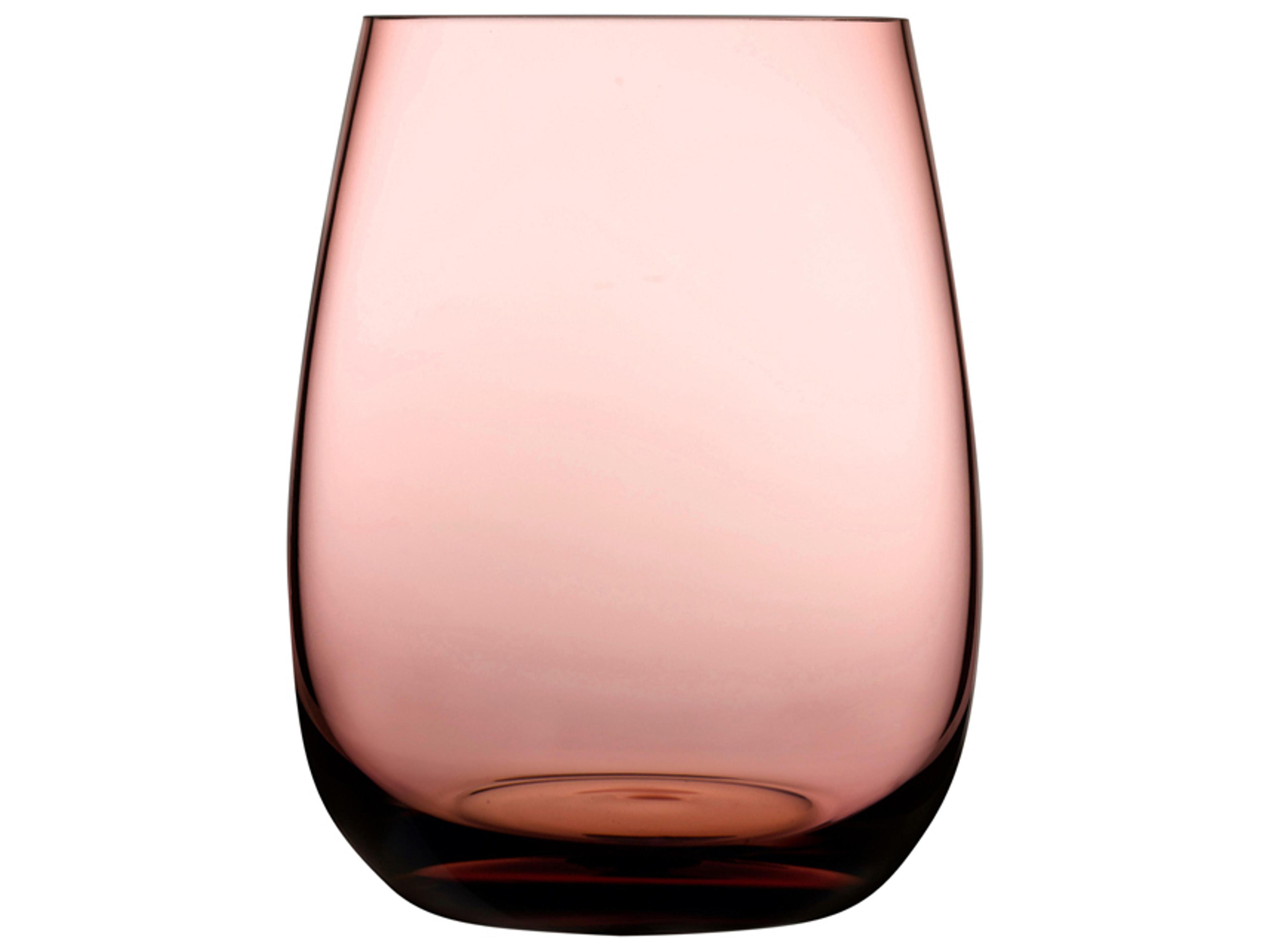 NUDE Colored U Caramel Glass Set of 4