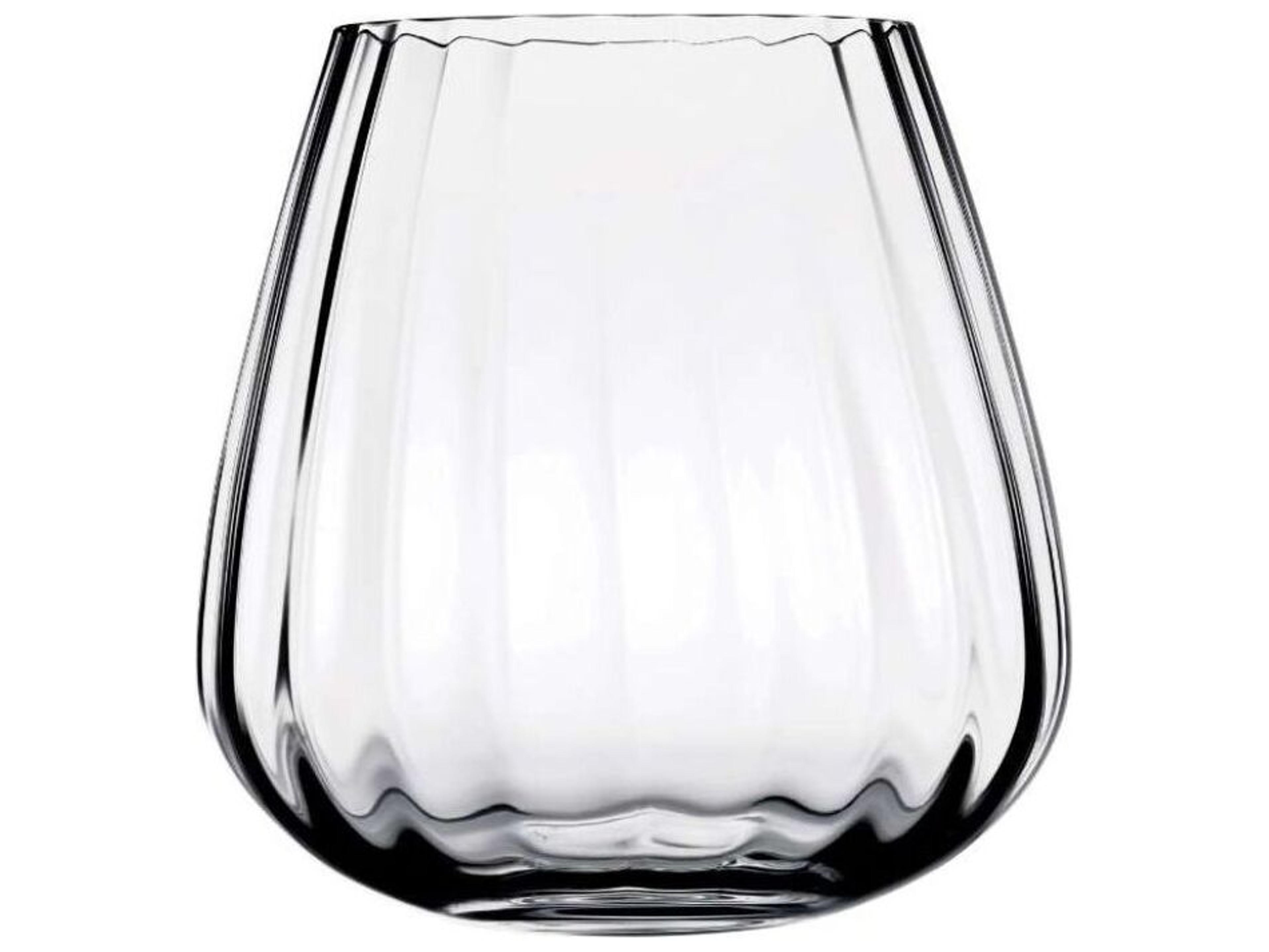 NUDE Round Up Clear Water Glass Set of 2