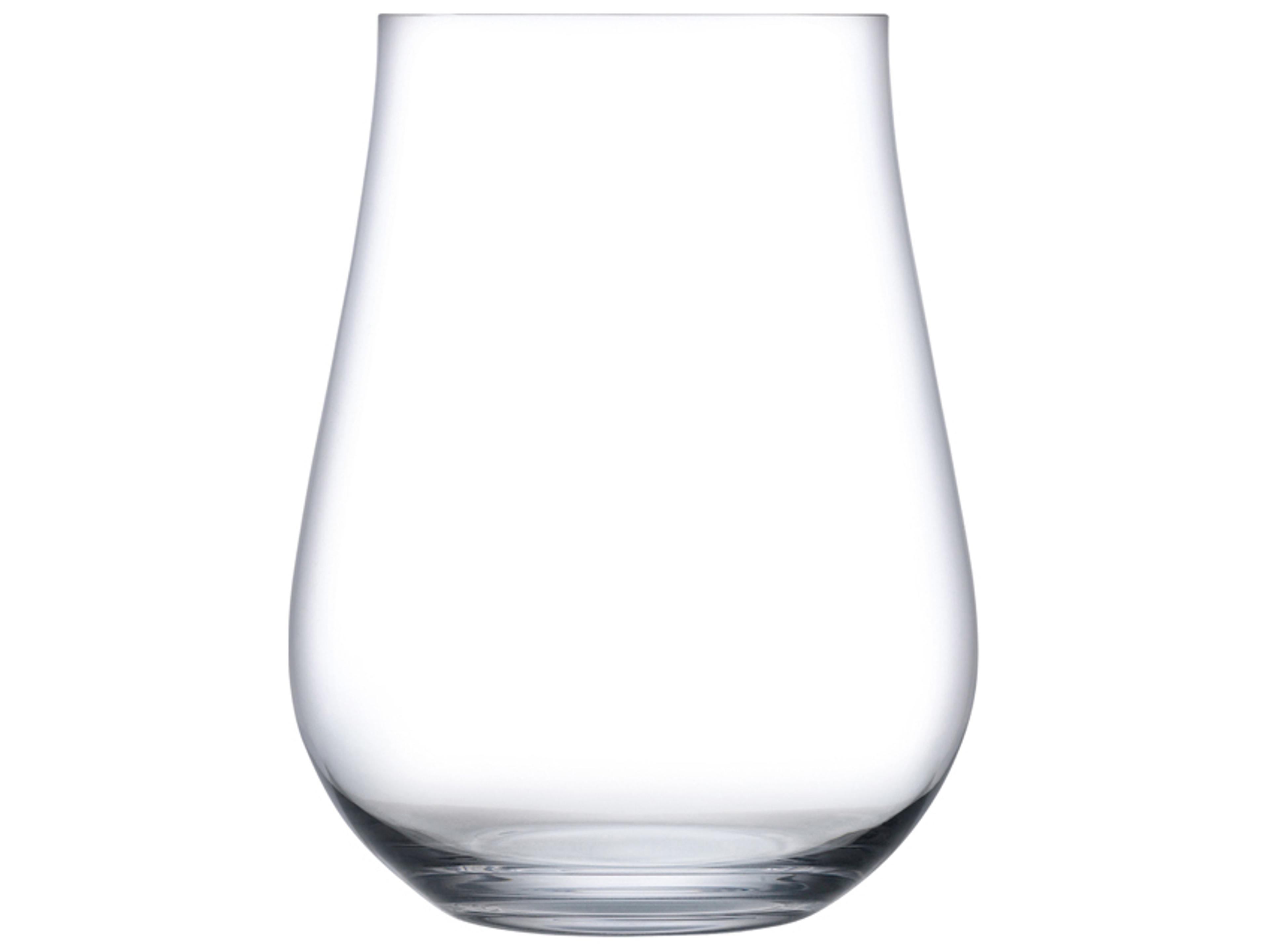 NUDE Ghost Zero Clear Tulip Glass Set of 2