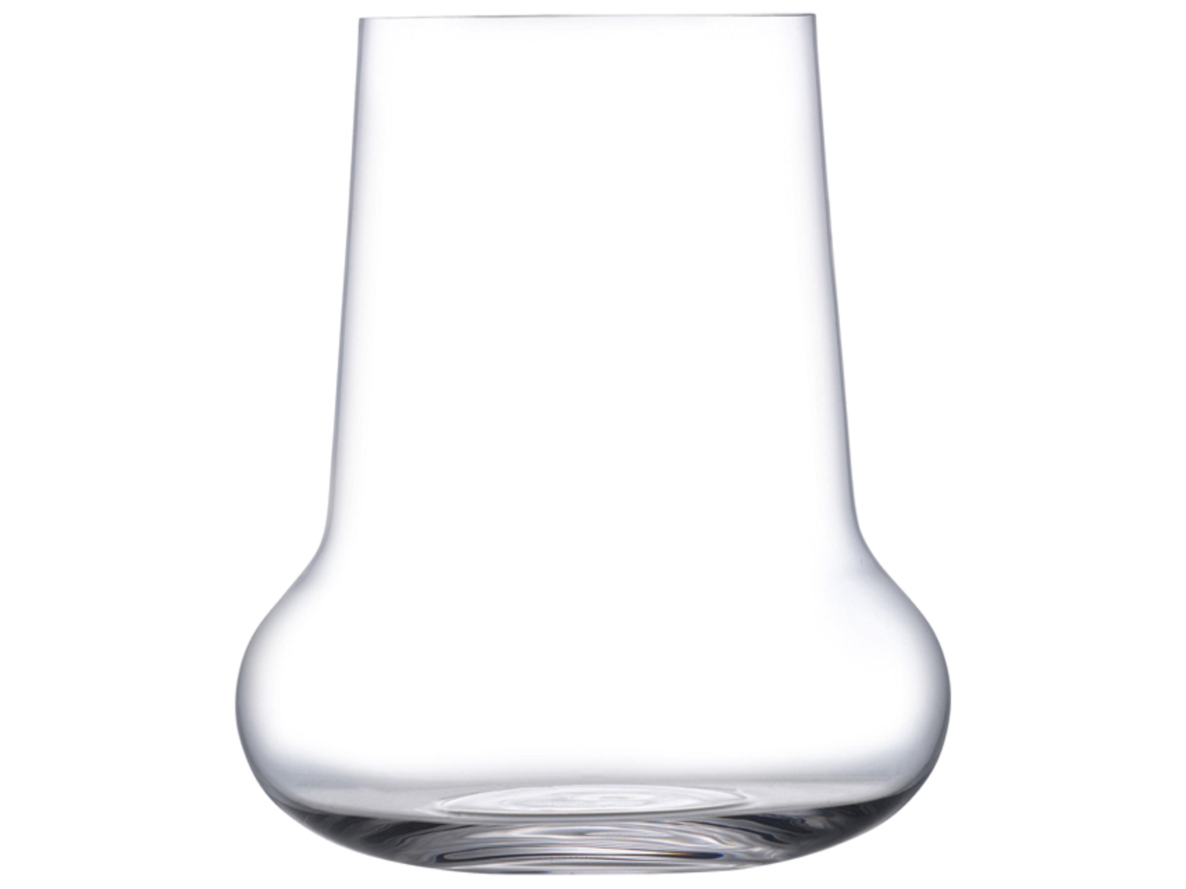 NUDE Ghost Zero Belly Clear Belly Glass Set of 2