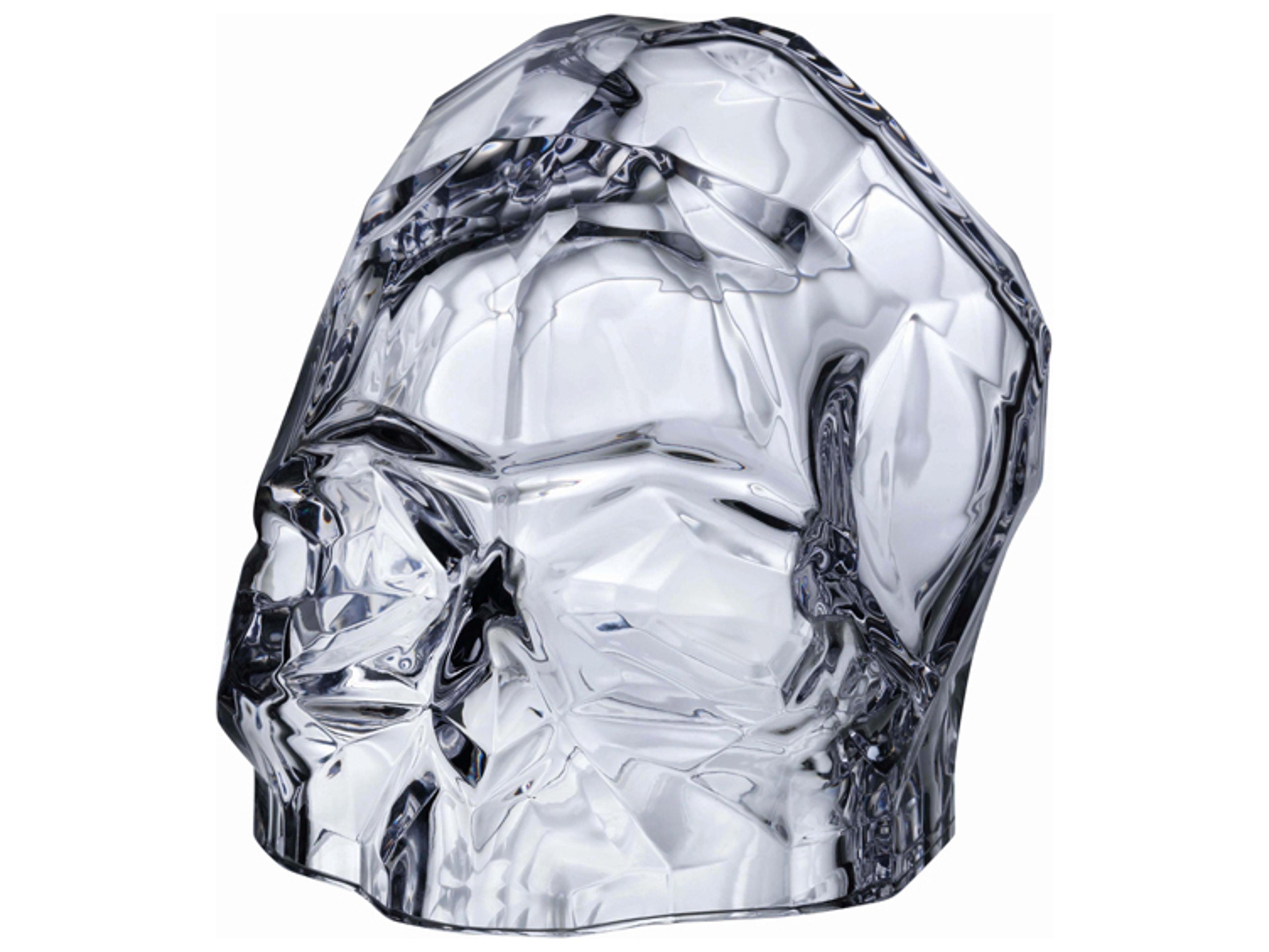 NUDE Memento Mori Clear Faceted Skull