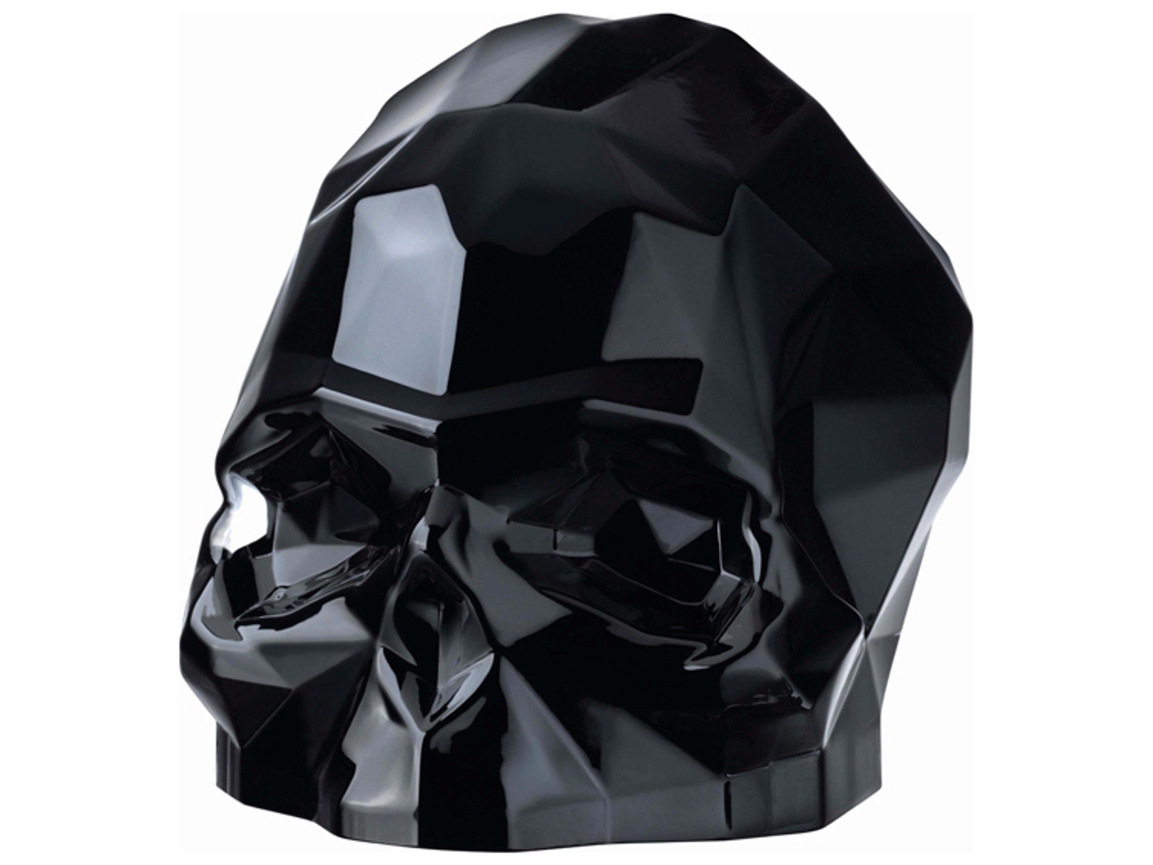 NUDE Memento Mori Black Faceted Skull