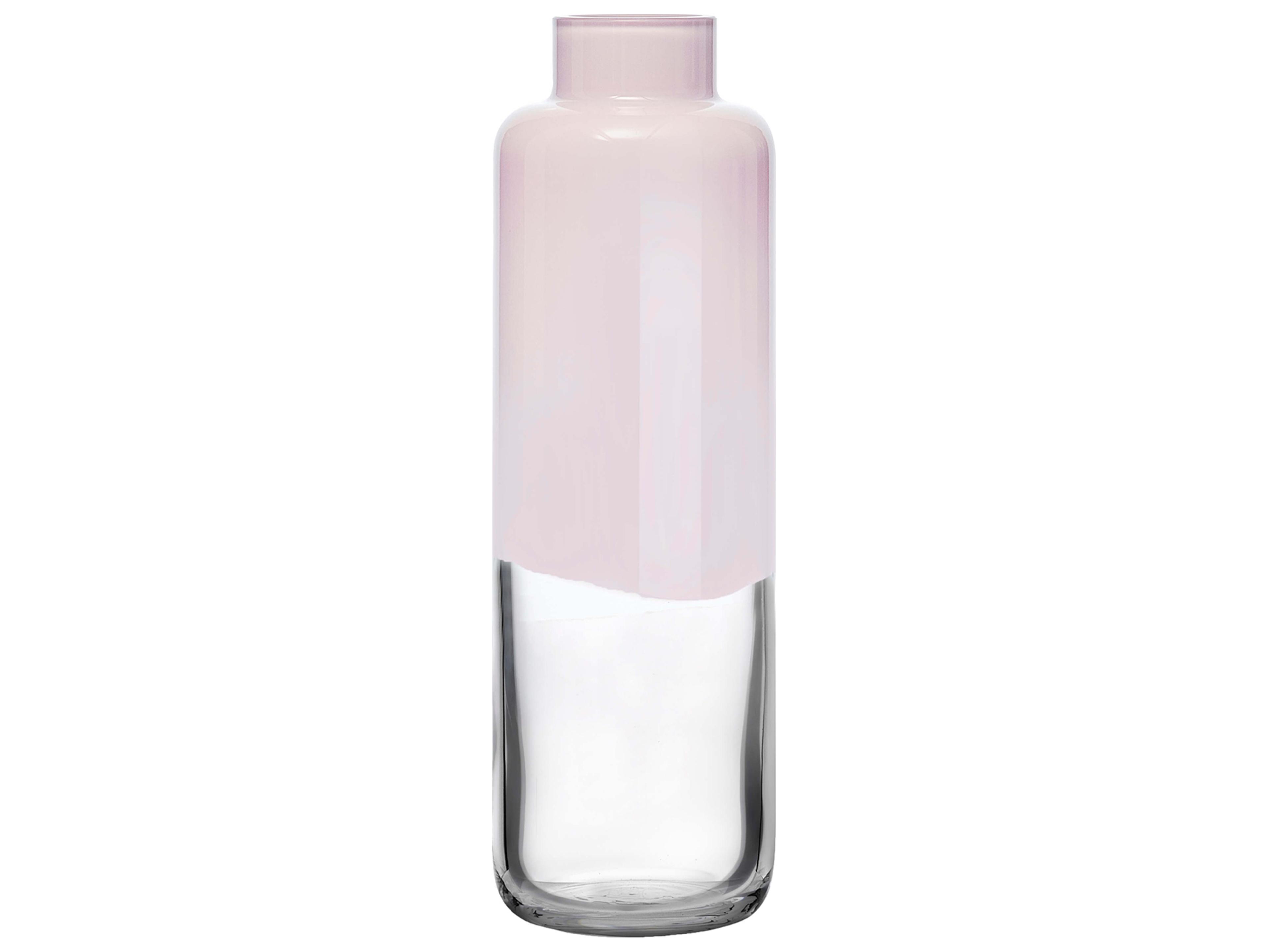 NUDE Magnolia Opal Pink Clear Vase