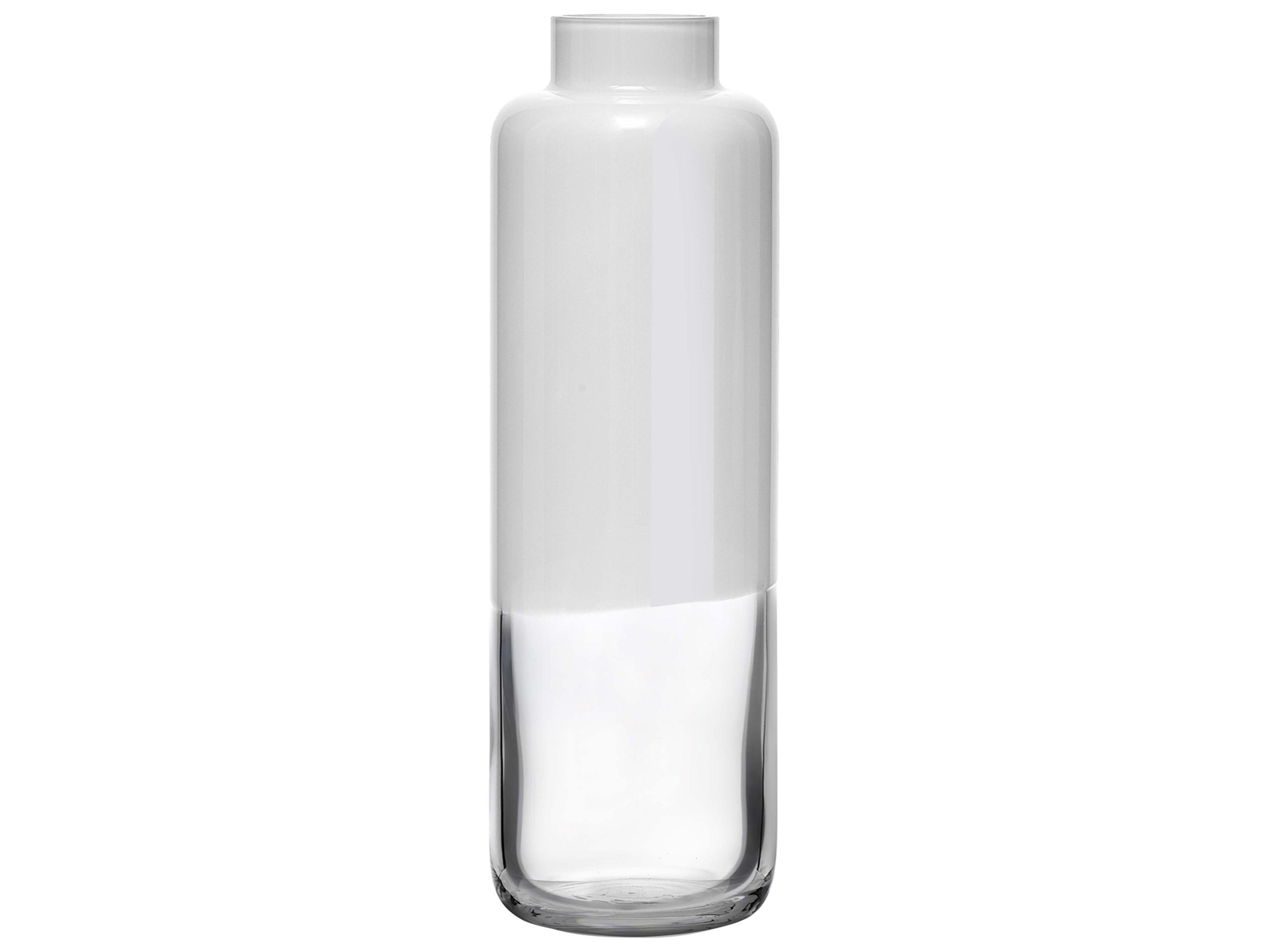 NUDE Magnolia Opal White Clear Vase