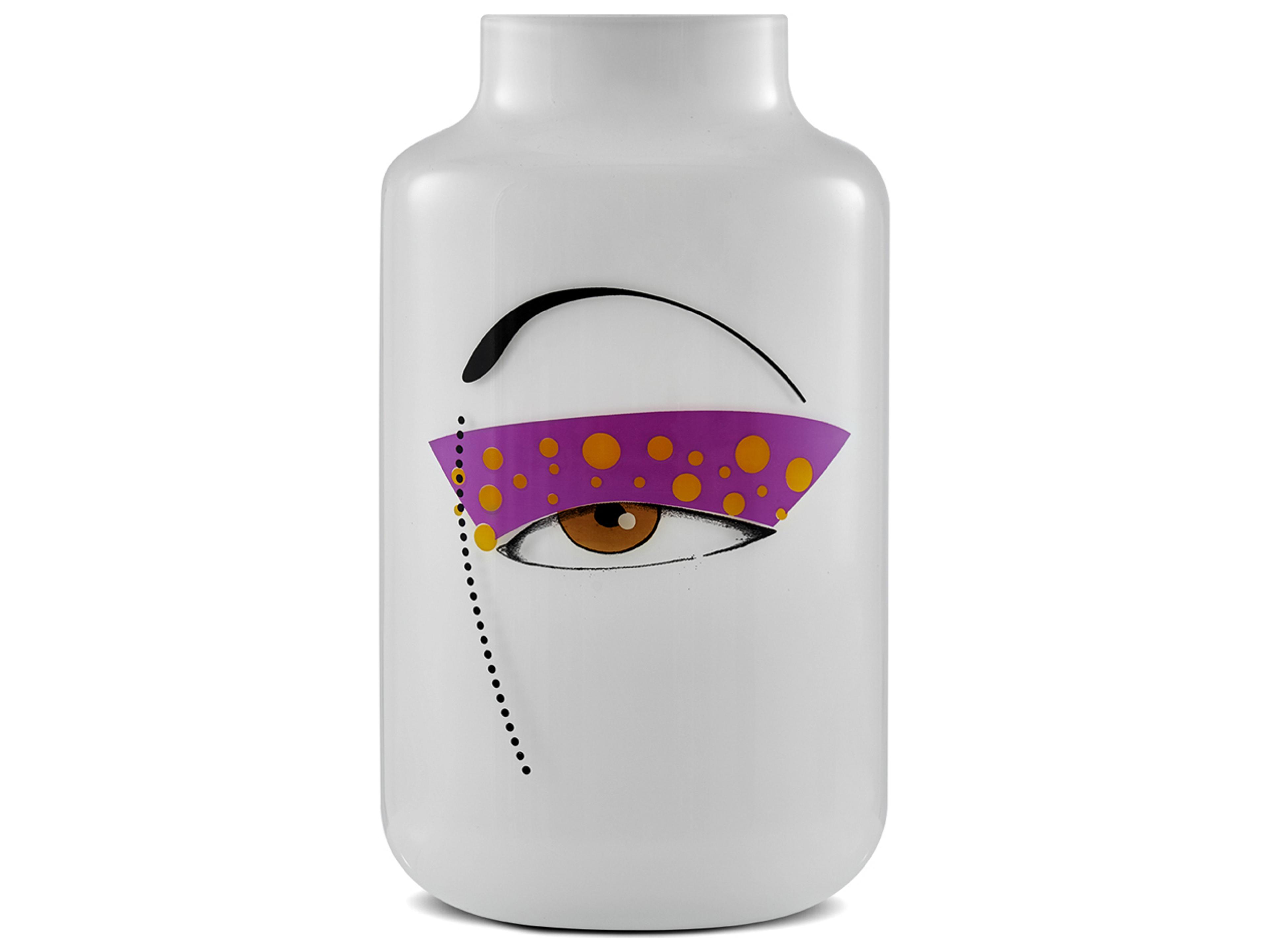 Rock And Pop Mini Magnolia Opal White Vase