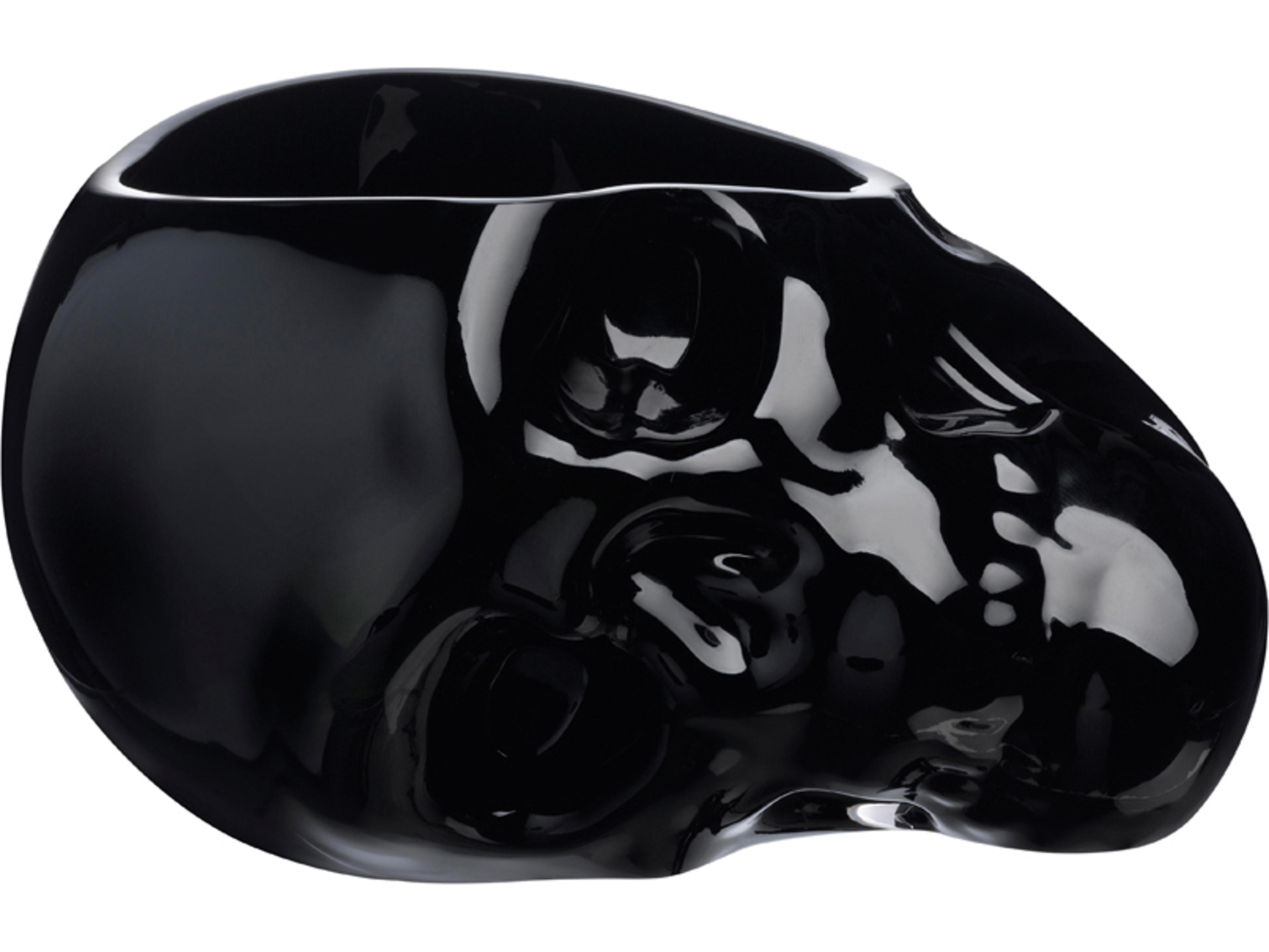 NUDE Memento Mori Black Skull Bowl