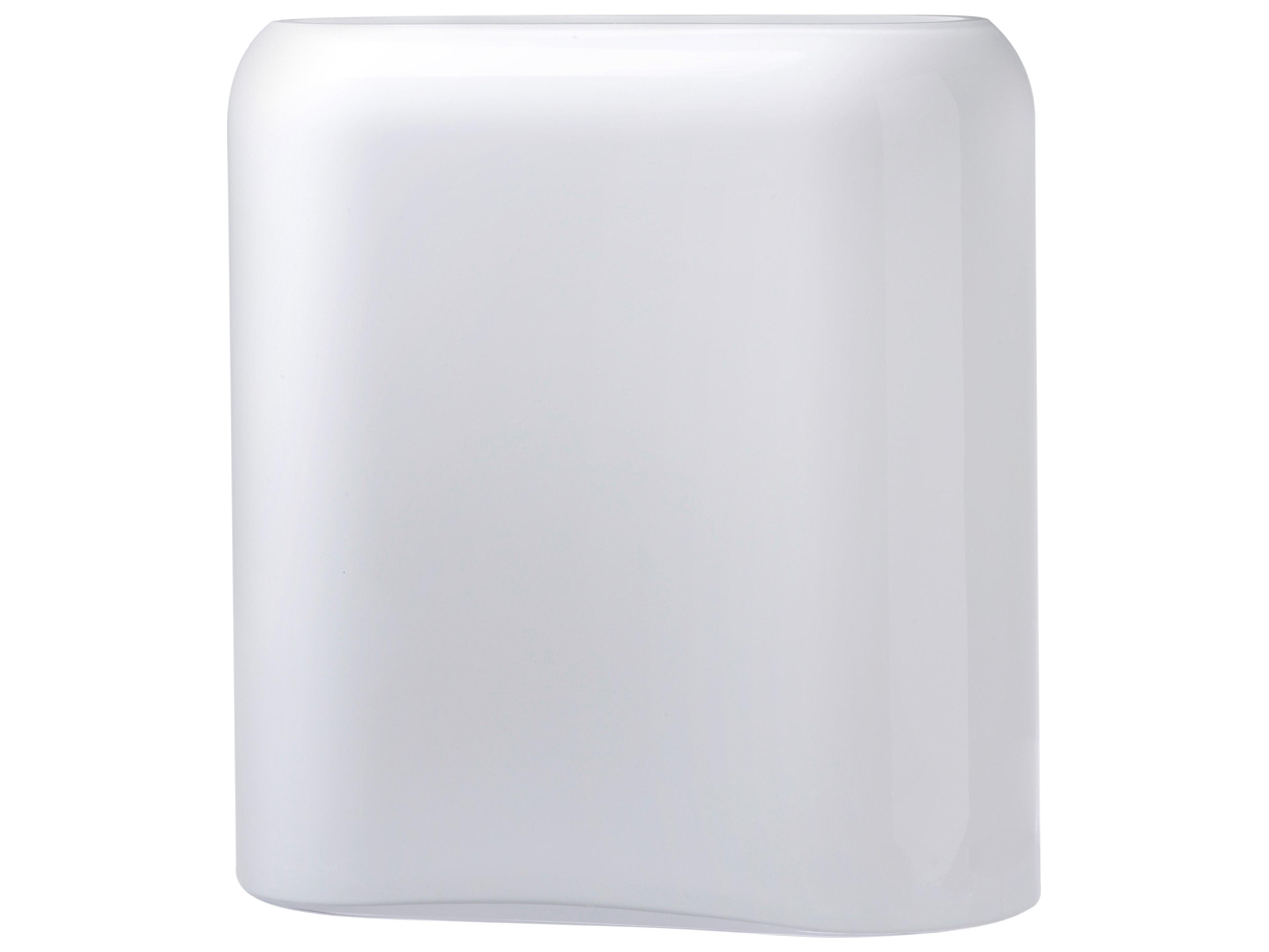 NUDE Layers Opal White Vase