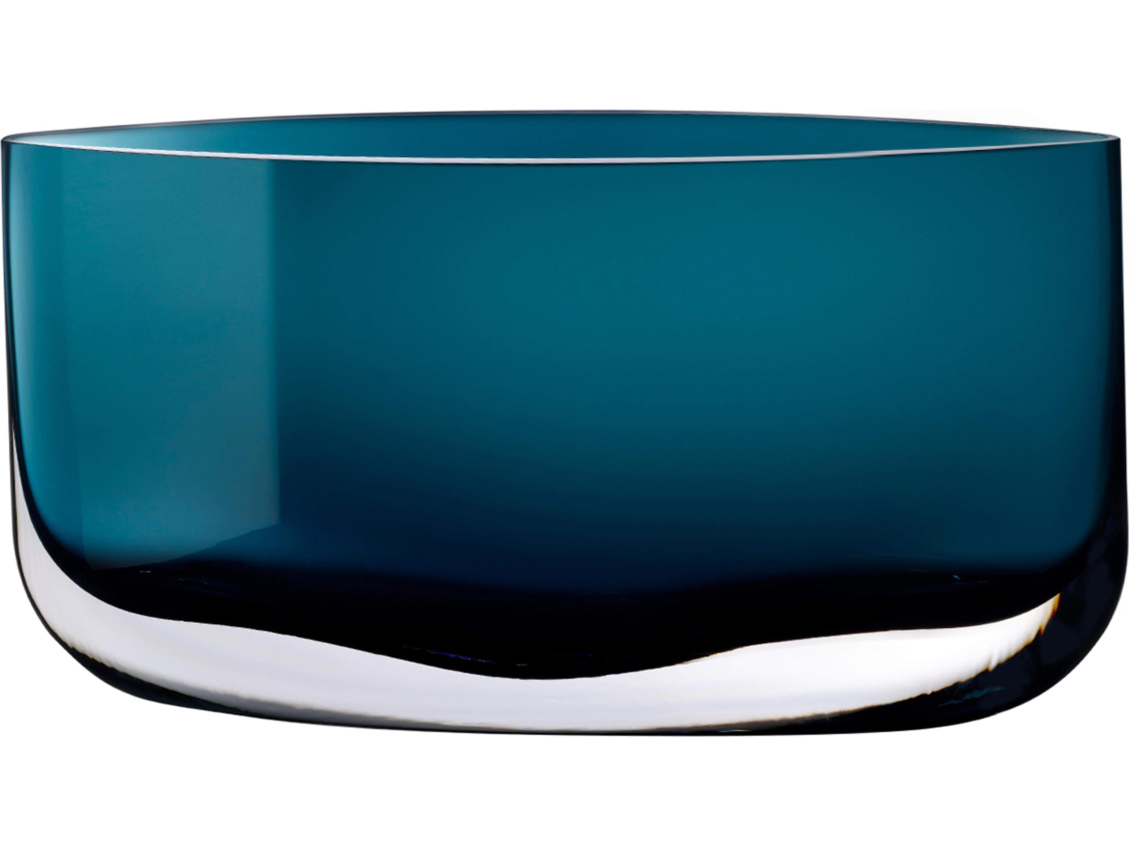 NUDE Blade Petroleum Green Wide Vase