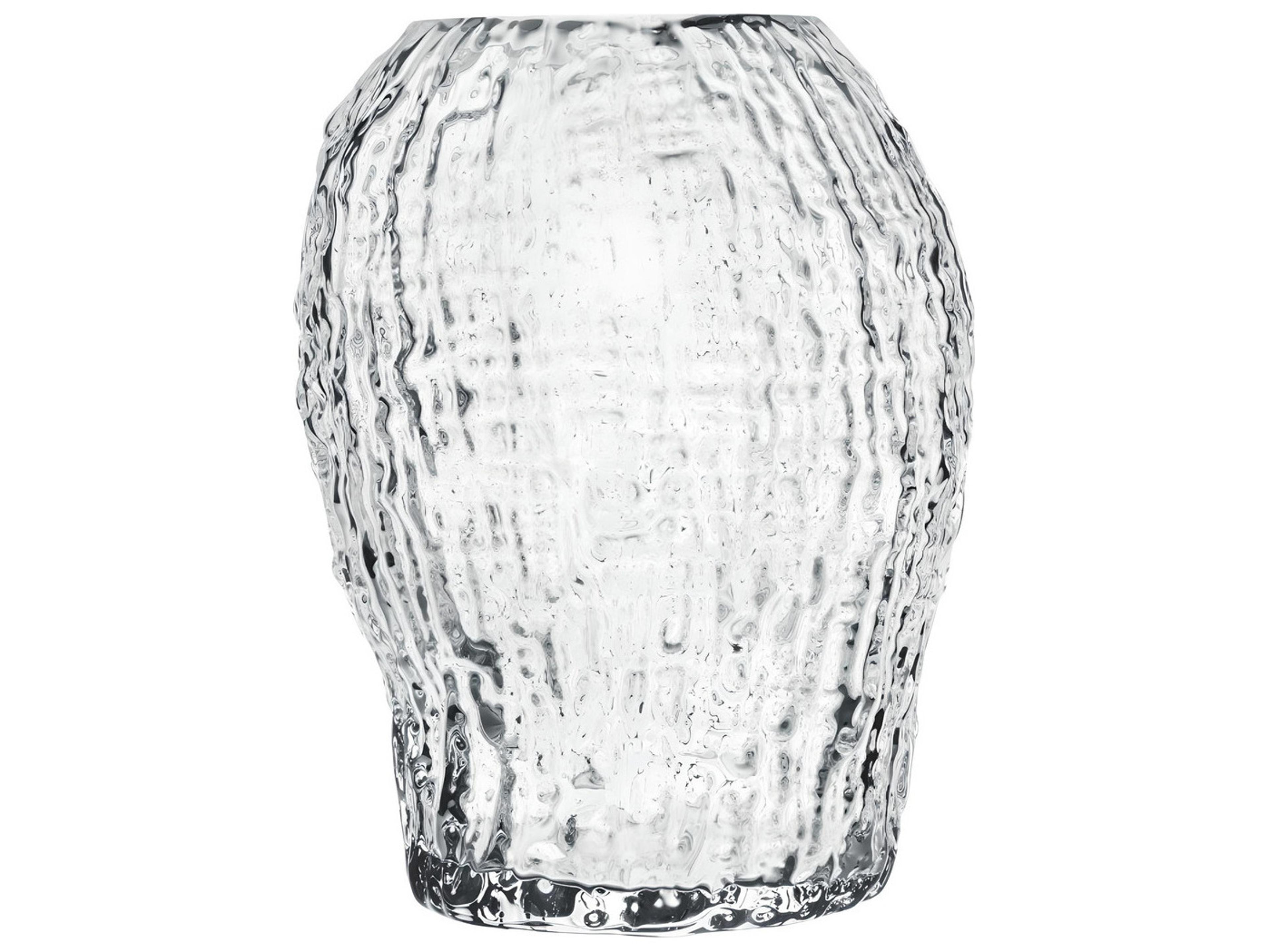 NUDE Molten Clear Vase