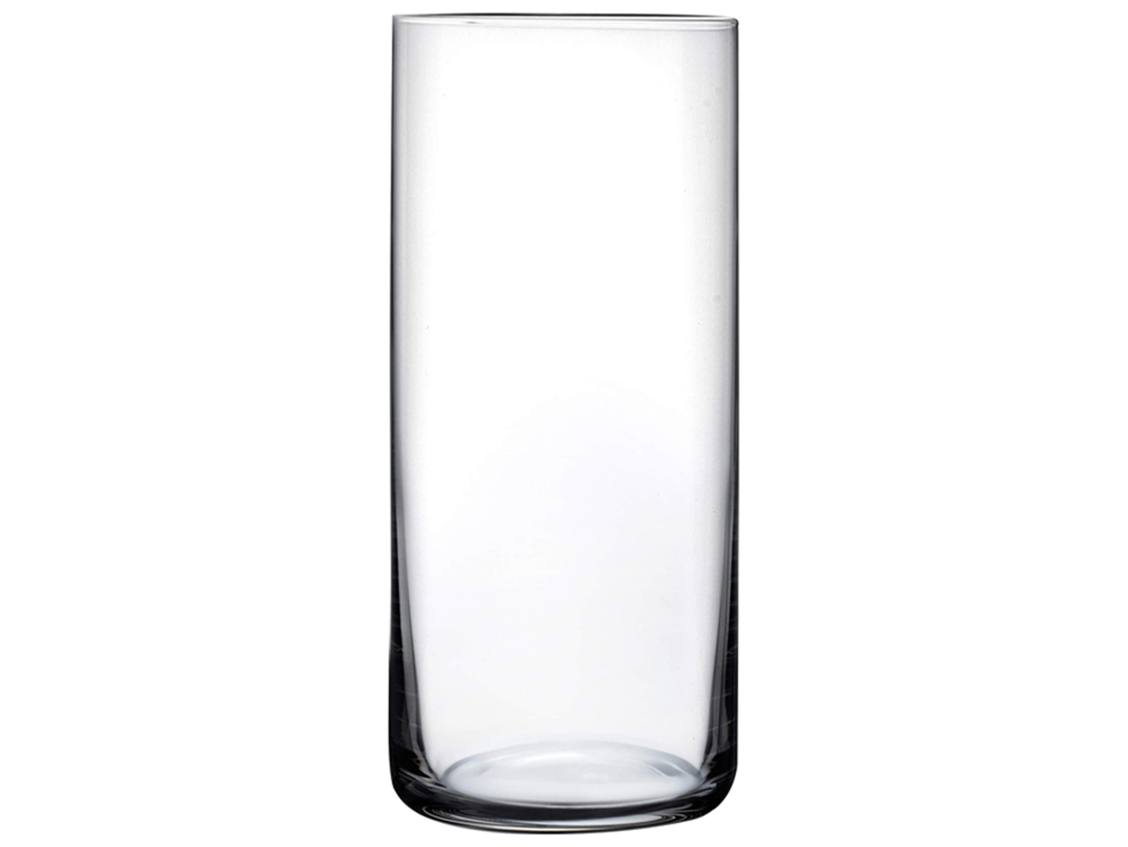 NUDE Finesse Clear Long Drink Glass Set of 4