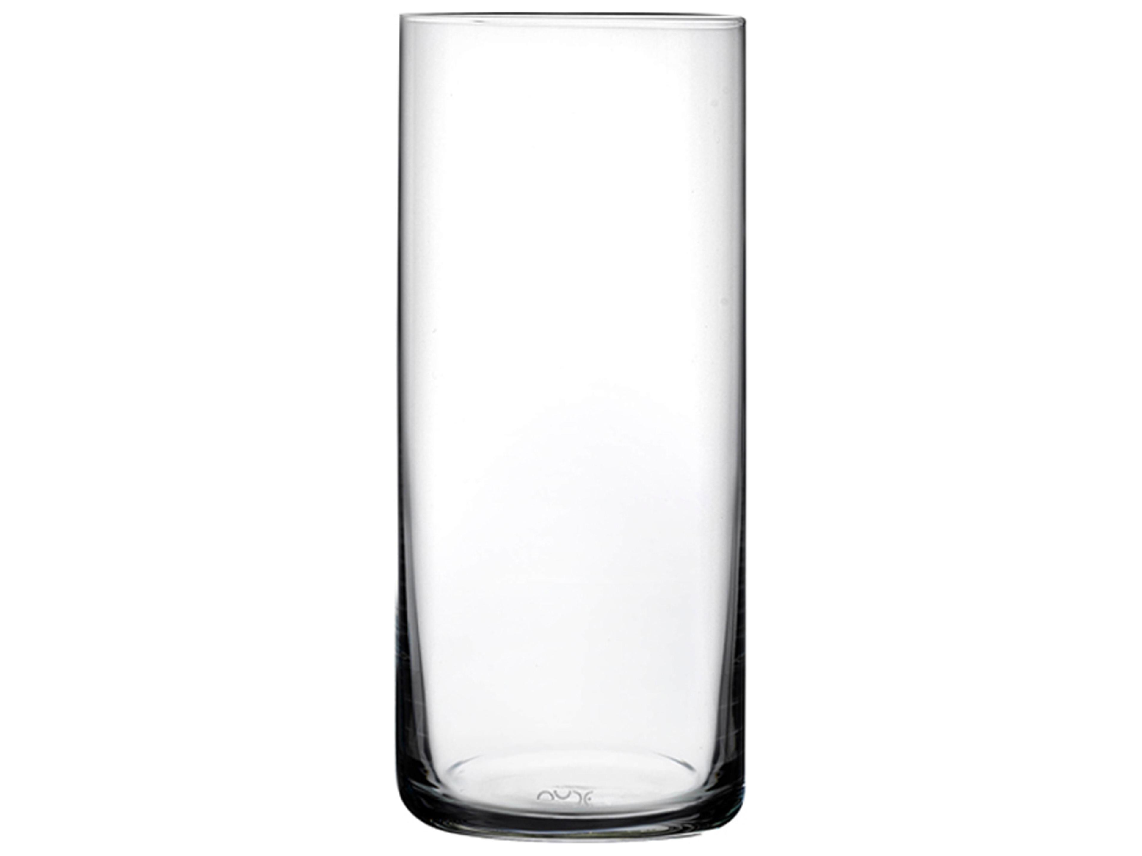 NUDE Finesse Clear High Ball Glass Set of 4