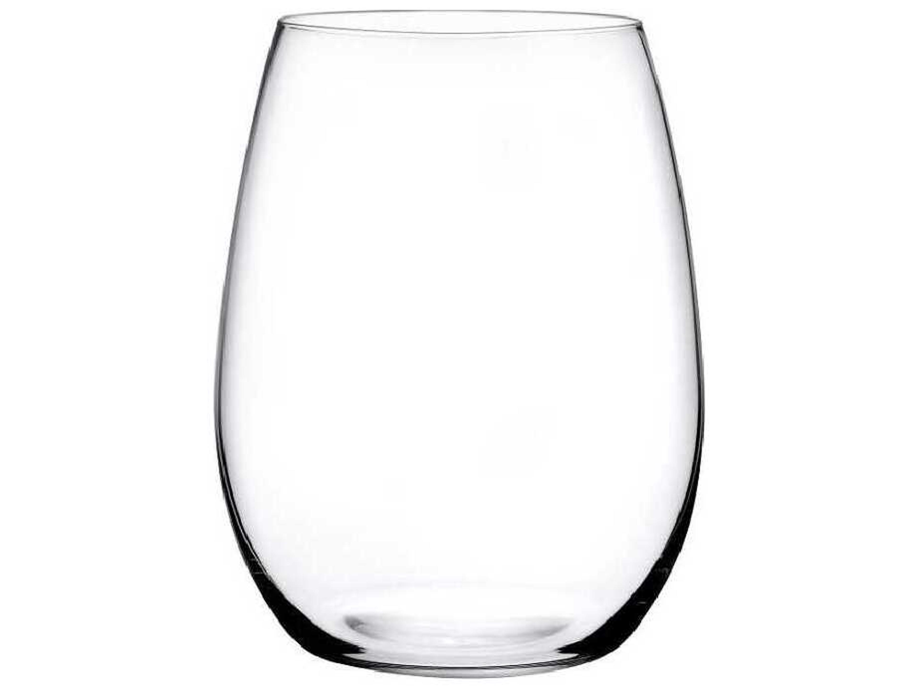 NUDE Pure Clear Bordeaux Glass Set of 4