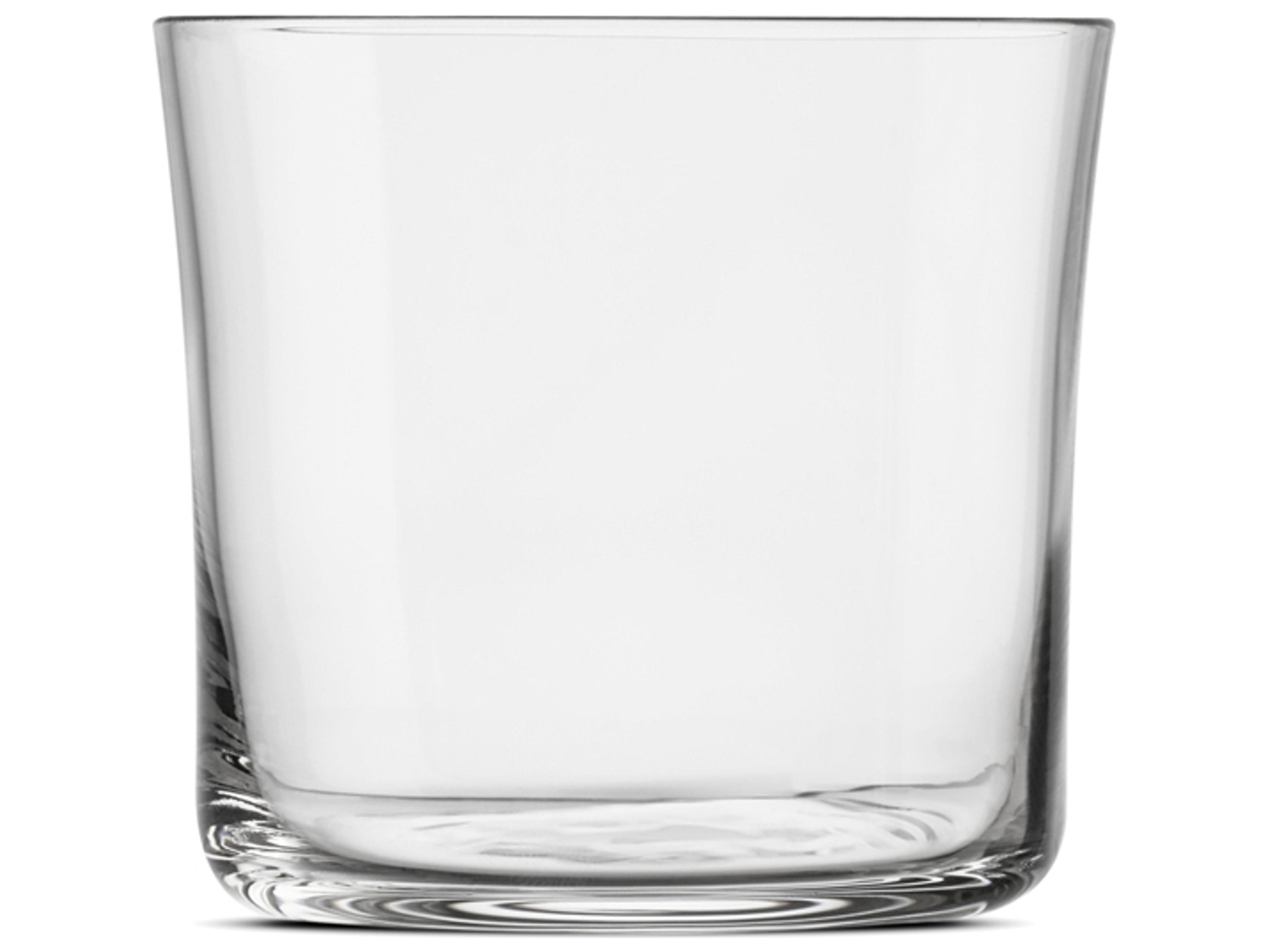 NUDE Savage Clear Lowball Glass Set of 4