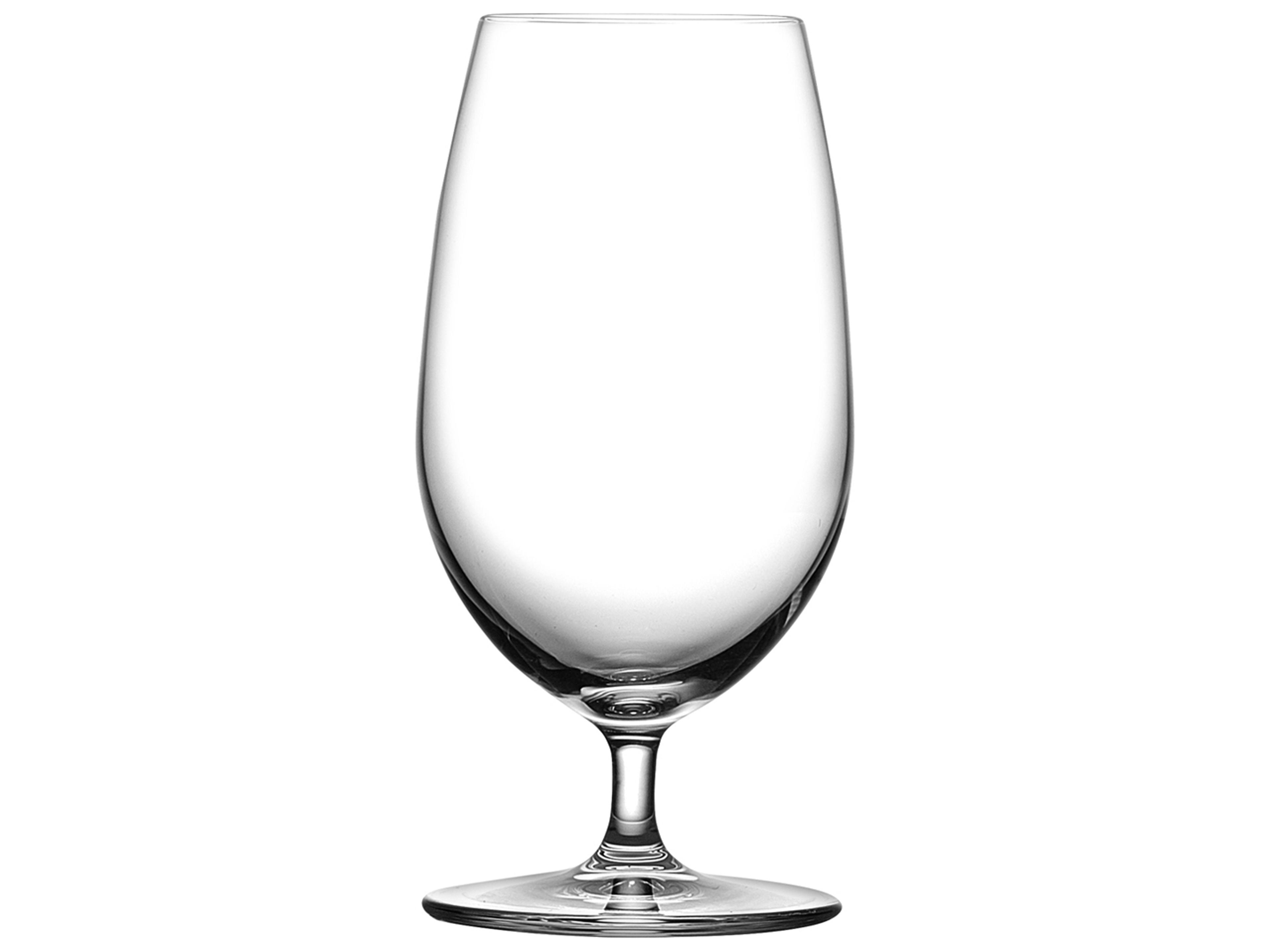 NUDE Vintage Clear Beer Glass Set of 2