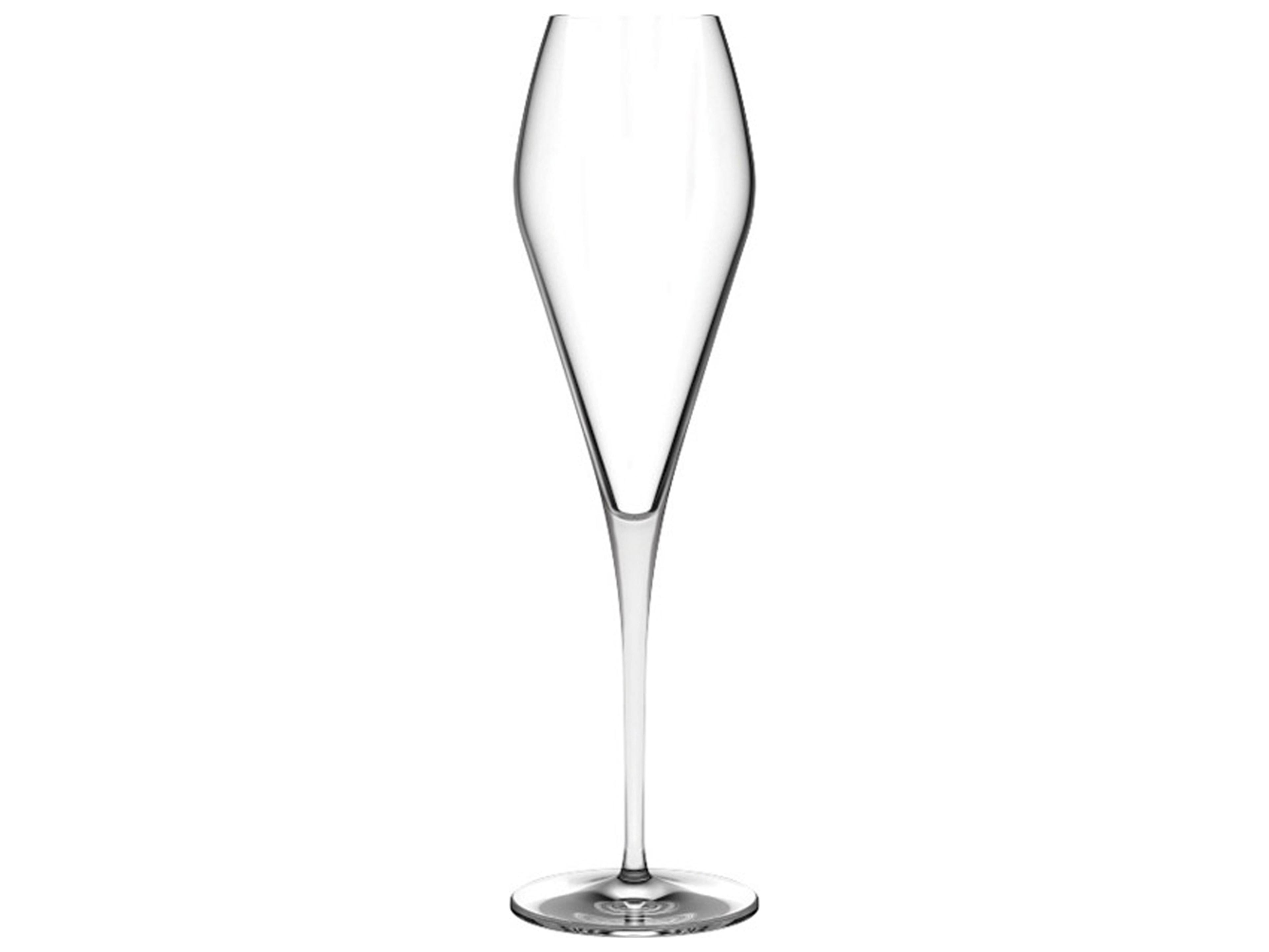 NUDE Fantasy Clear Champagne Glass Set of 2