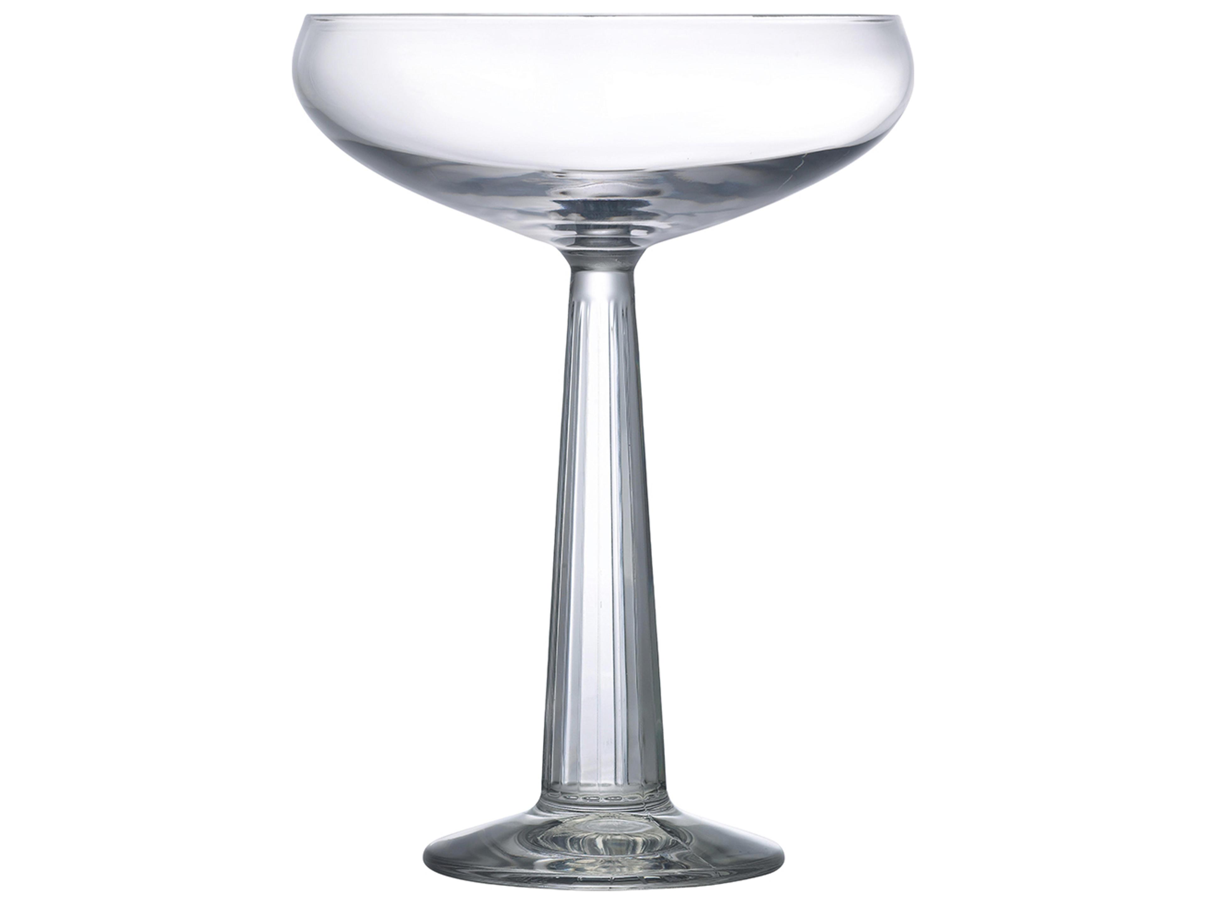 NUDE Big Top Clear Coupe Glass Set of 2
