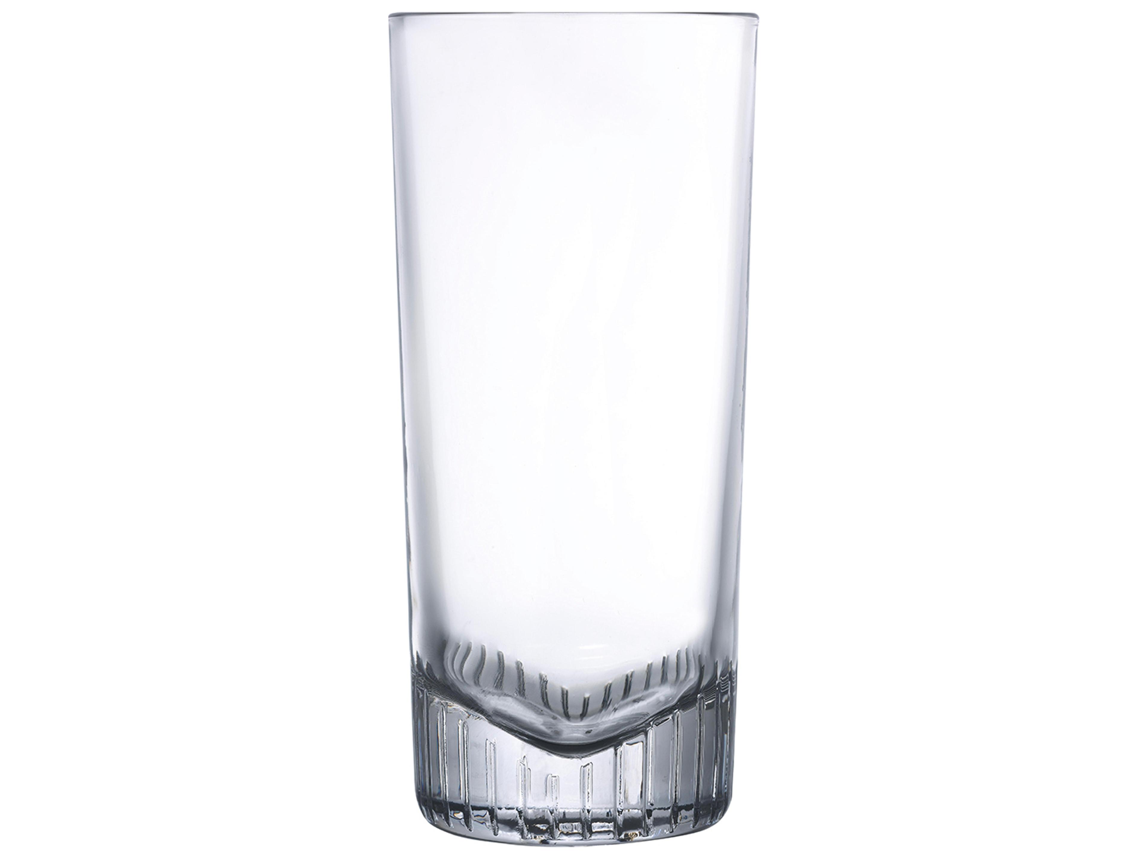 NUDE Caldera Clear Highball Glass Set of 4