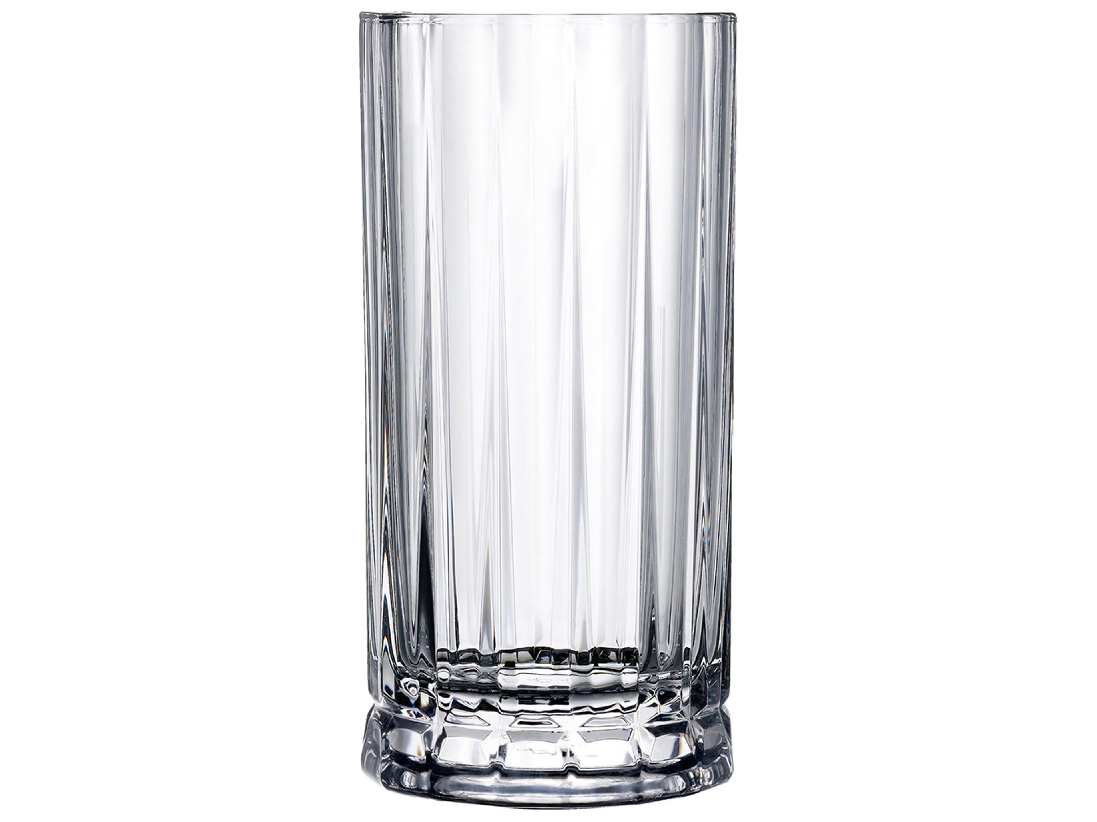 NUDE Wayne Clear Highball Glass Set of 4