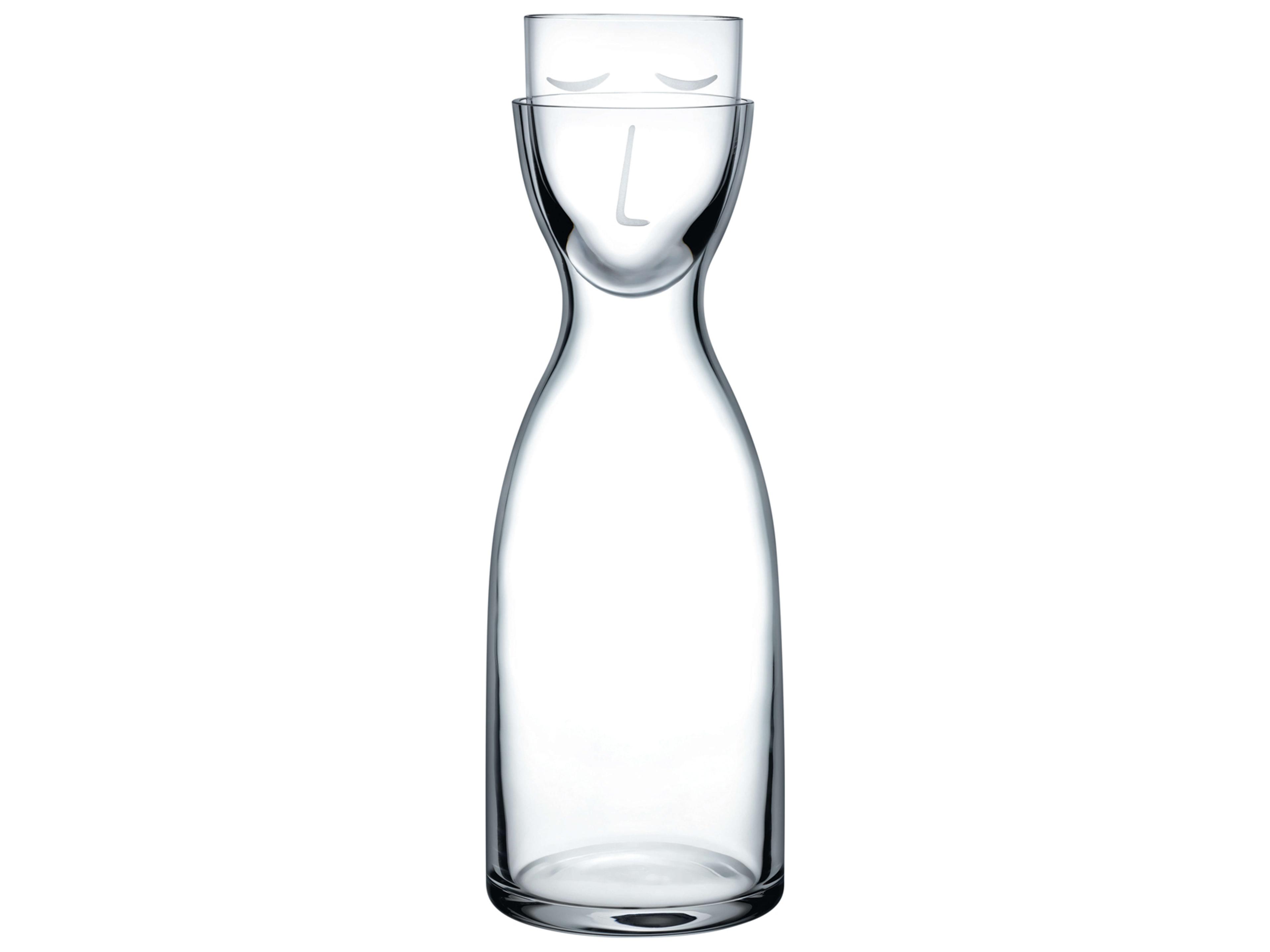 NUDE Mr. & Mrs. Clear Tall Water Set