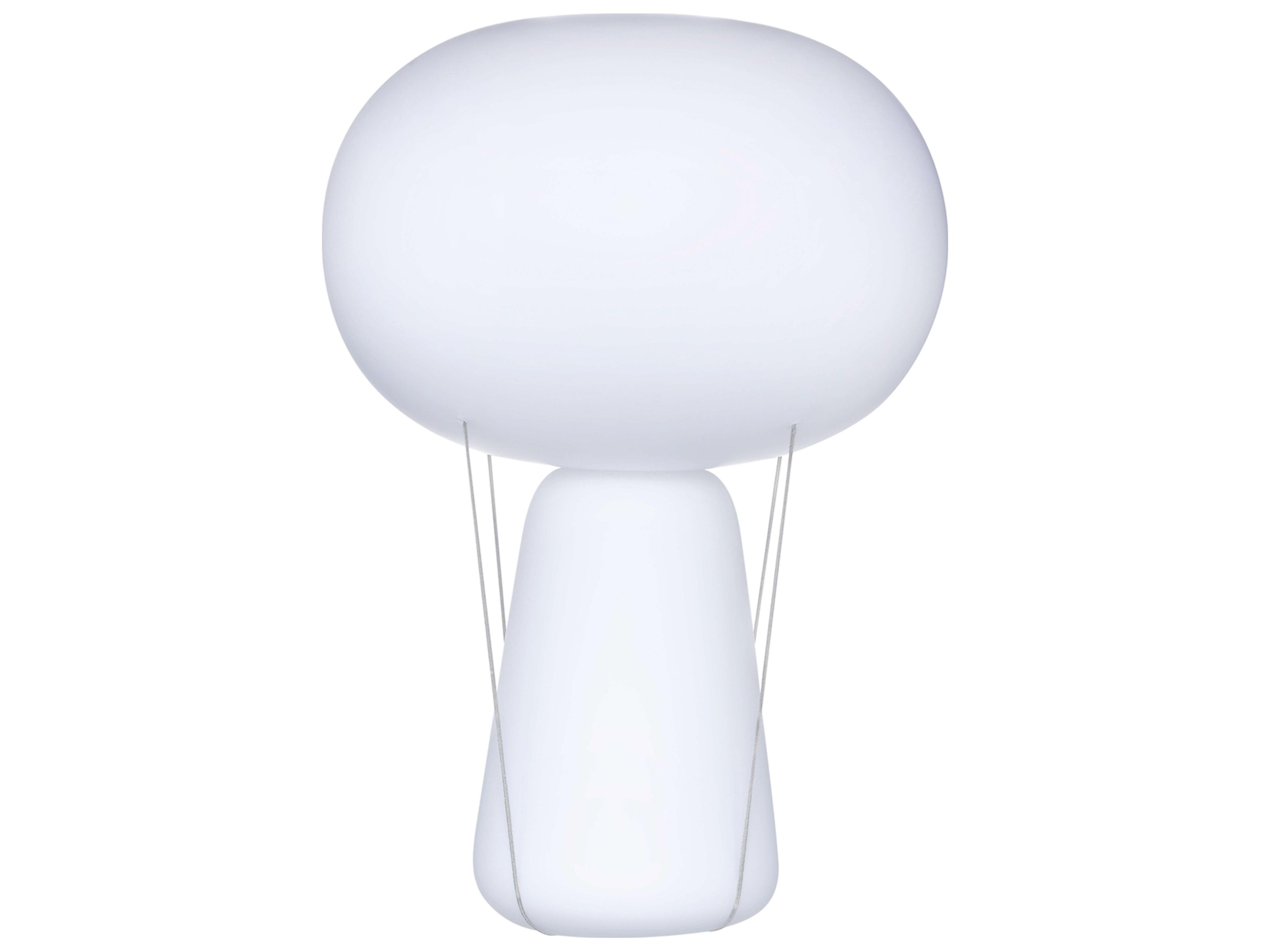 NUDE Blow Opal White Table Lamp