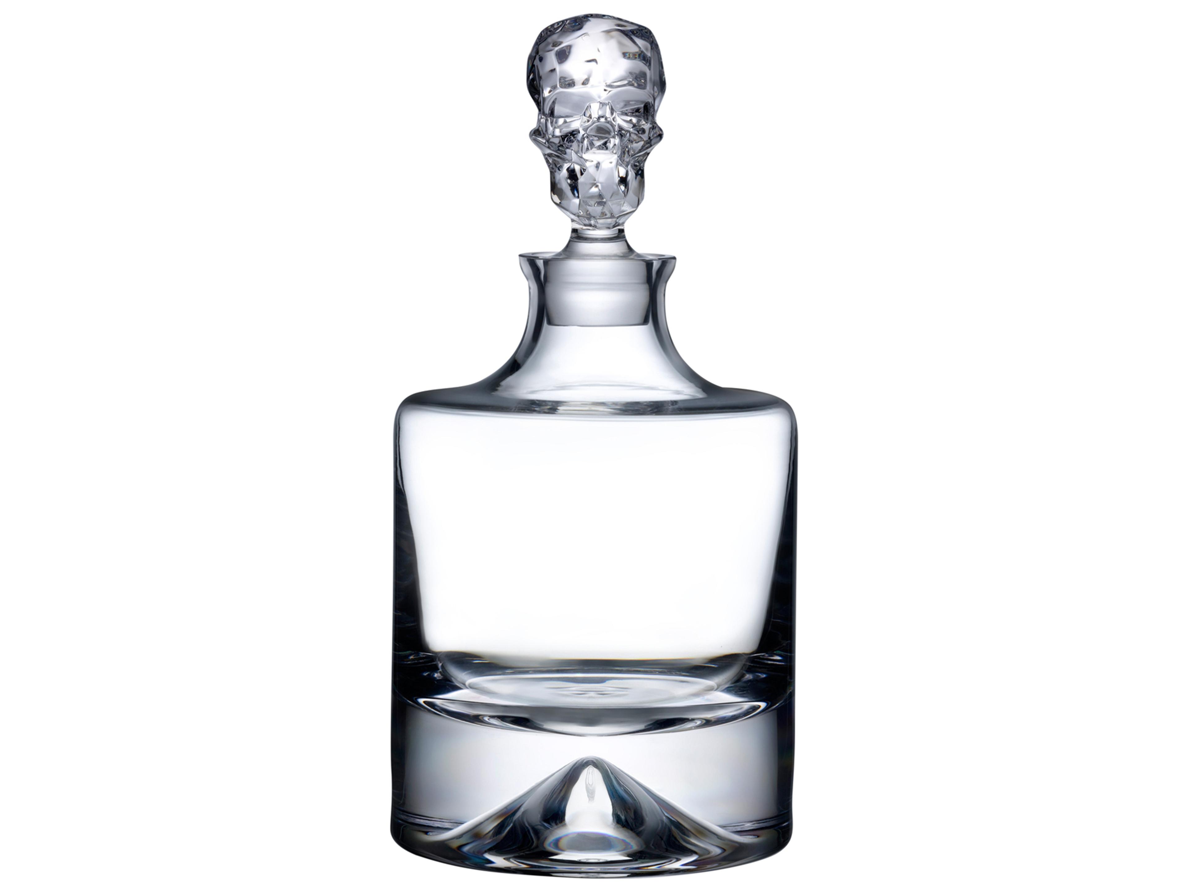 NUDE Shade Clear Whiskey Carafe