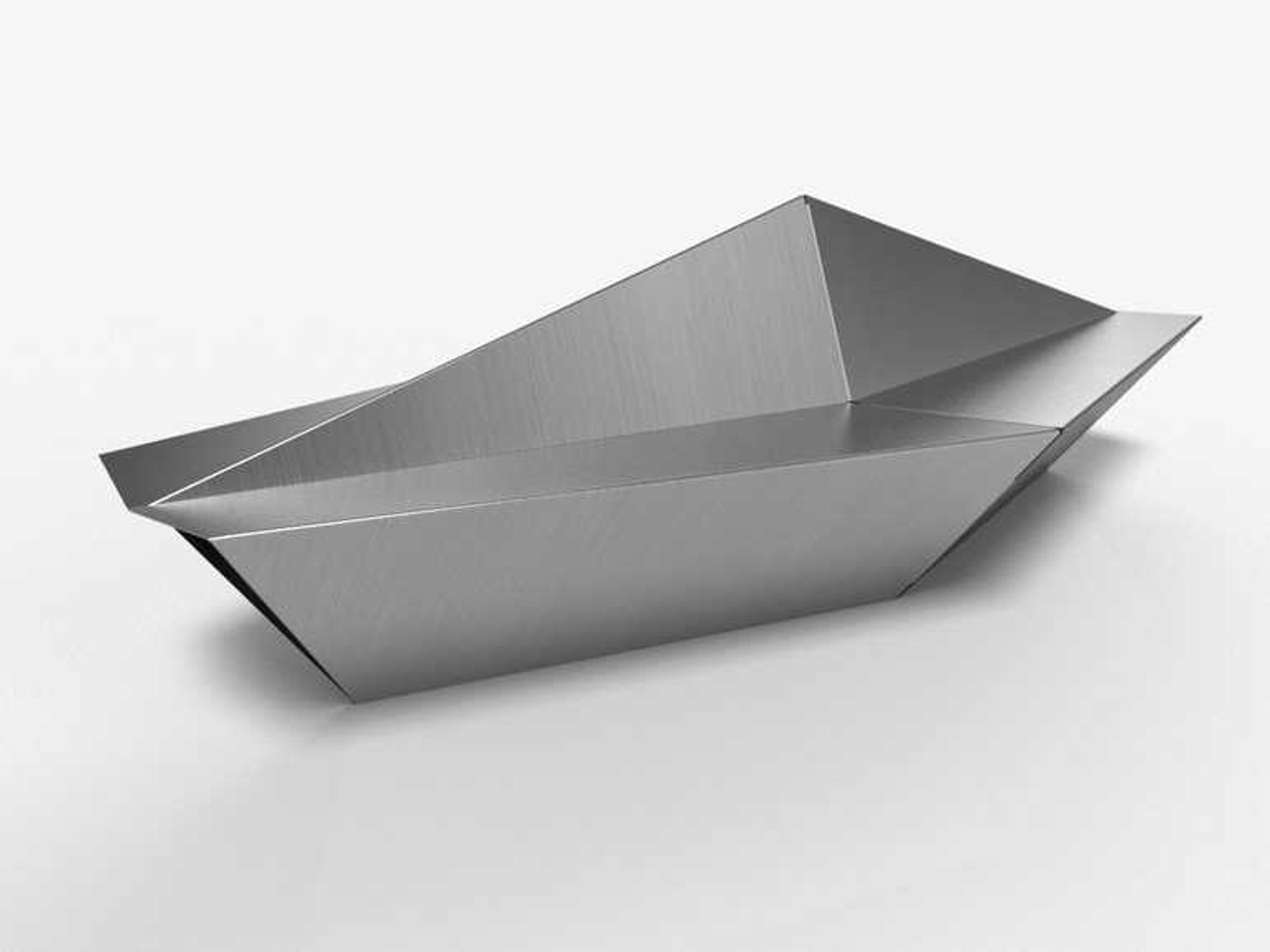 Orange Silver Accent Bench