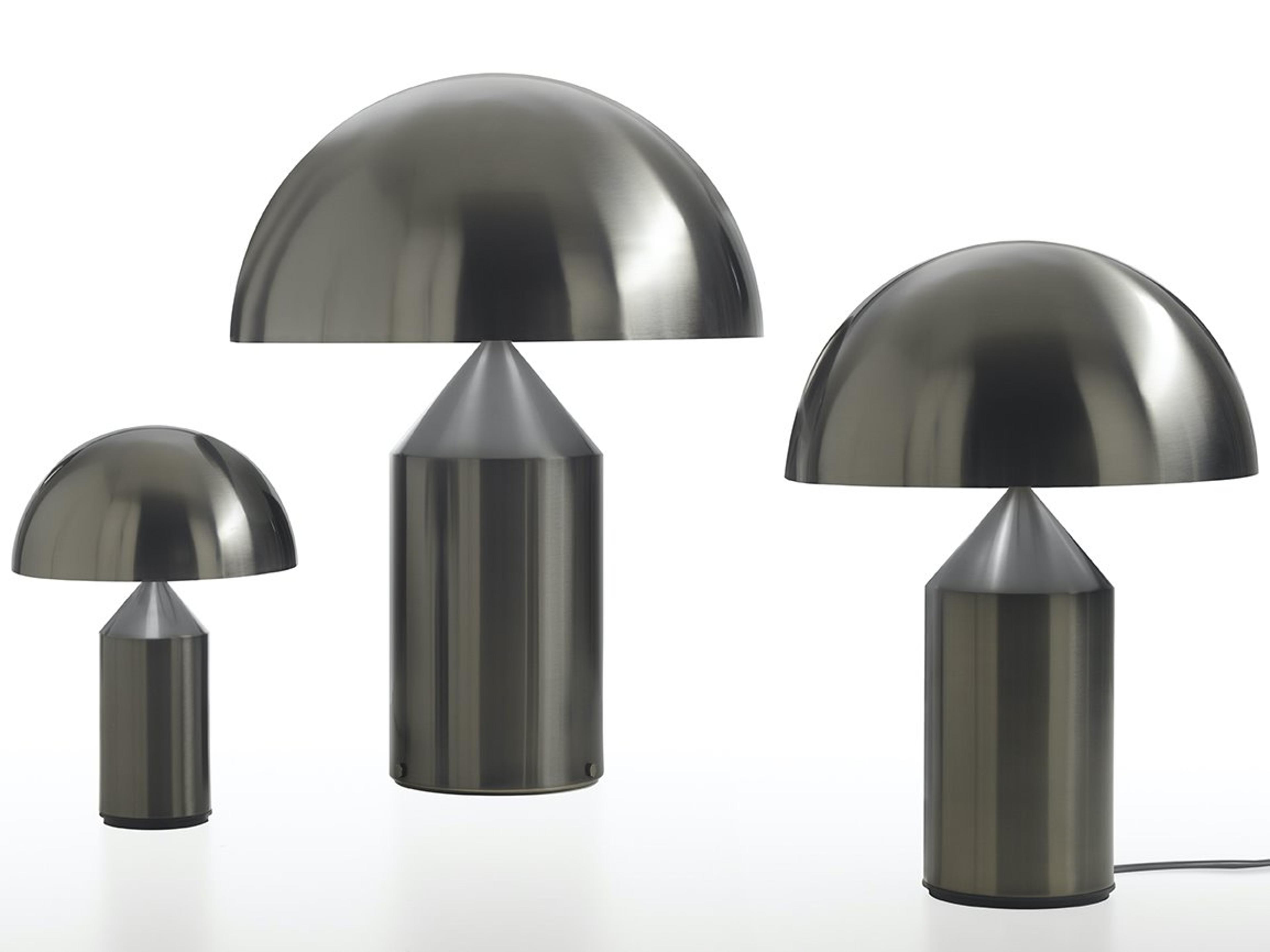 Oluce Atollo Black Nickel Table Lamp